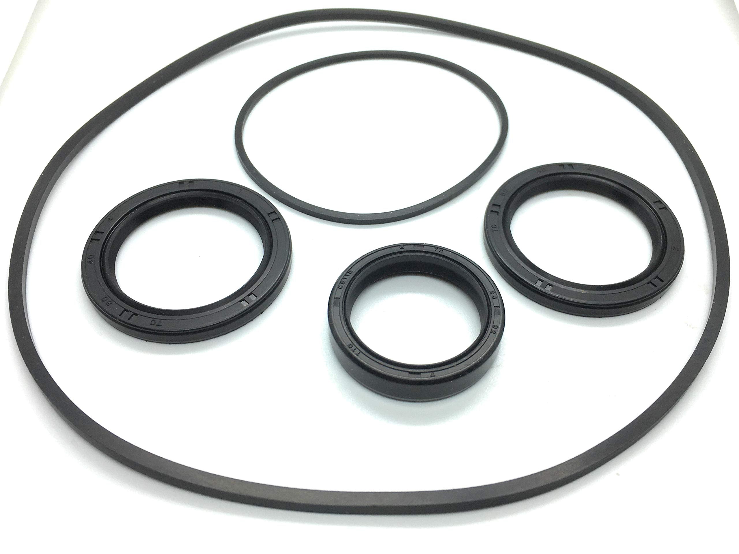 REPLACEMENTKITS.COM Brand Front Differential Seal Kit Fits Some Polaris Scrambler 850 1000, Ranger 570 & Sportsman 850 1000 Repl