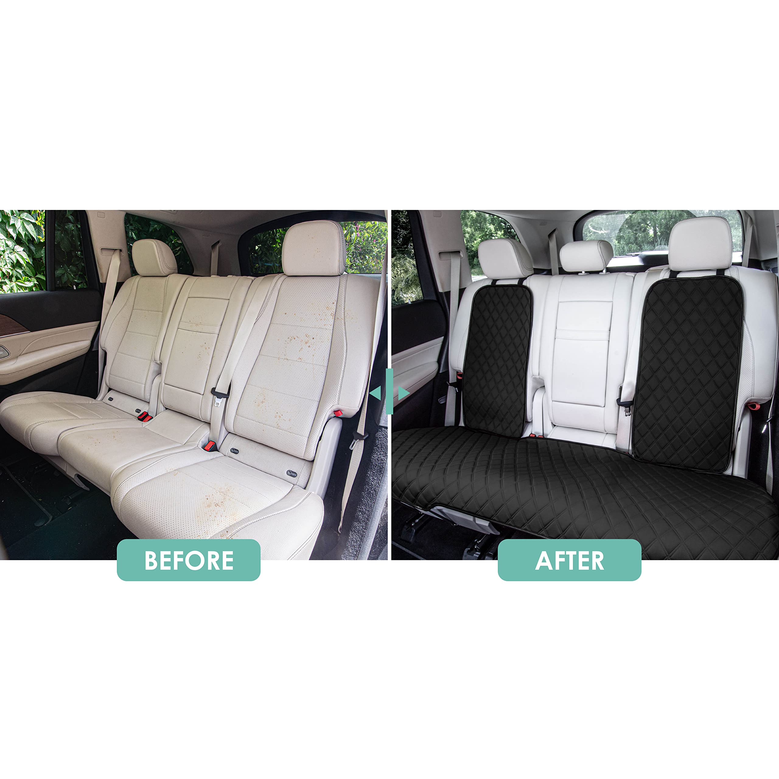 Fh Group Car Seat Cushion Neosupreme Automotive Seat Cushions - Universal Fit, Rear Car Seat Cushion, Car Seat Cushions With Non
