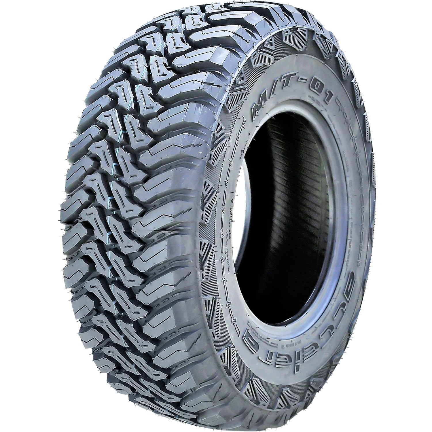 Accelera M/T-01 Mud Off-Road Light Truck Radial Tire-30X9.50R15Lt 30X9.50X15 30X9.50-15 104Q Load Range C Lrc 6-Ply Bsw Black Si