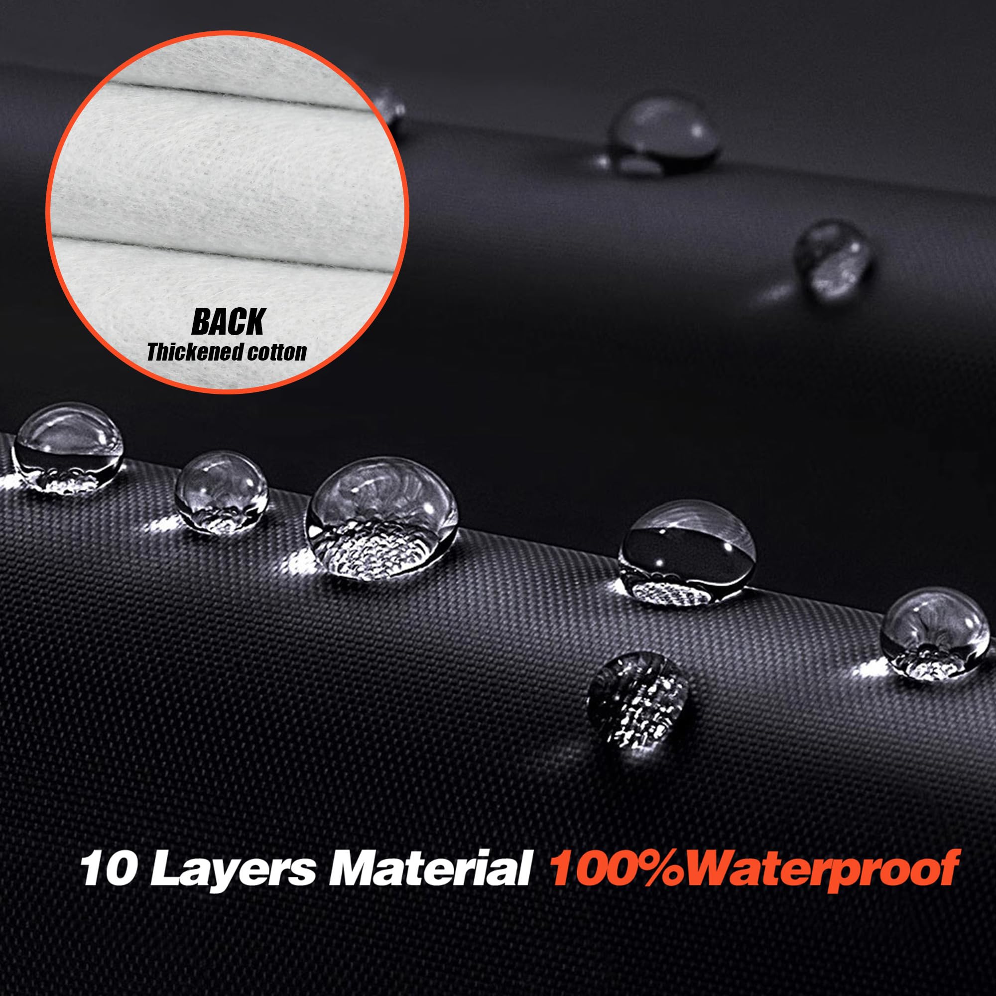 Cotryvox Car Cover For Chevrolet Corvette C4/C5/C7/C8 Coupe Convertible Targa (1980-2025) All-Weather Outdoor Waterproof Rain Sn