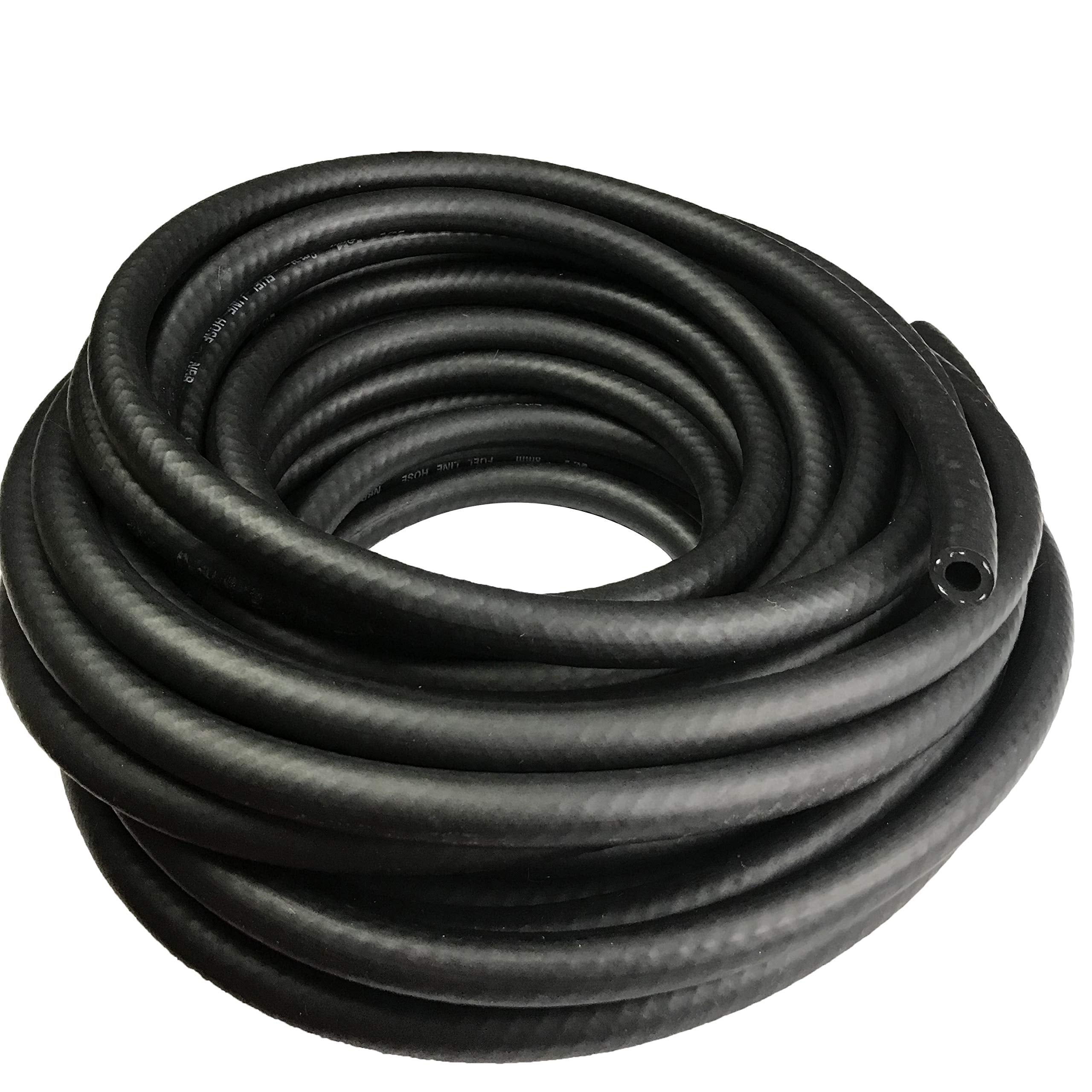 Fuel Line 3/8 Id Nbr 6 An Push On Hose 5/8    Od 300 Psi Working Pressure For Small Engines, 15 Feet