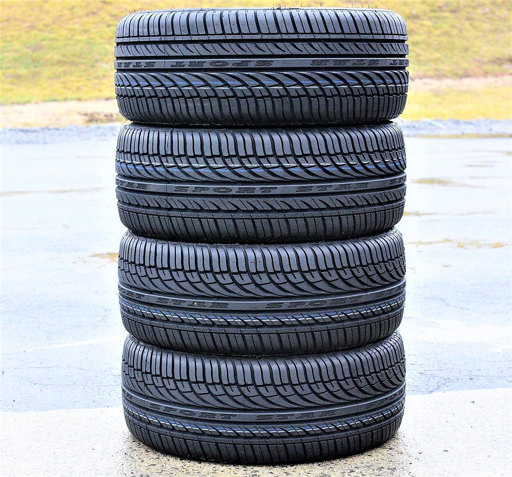 Set of 4 (FOUR) Fullway HP108 All-Season Passenger Car Performance Radial Tires-185/60R15 185/60/15 185/60-15 84H Load Range SL