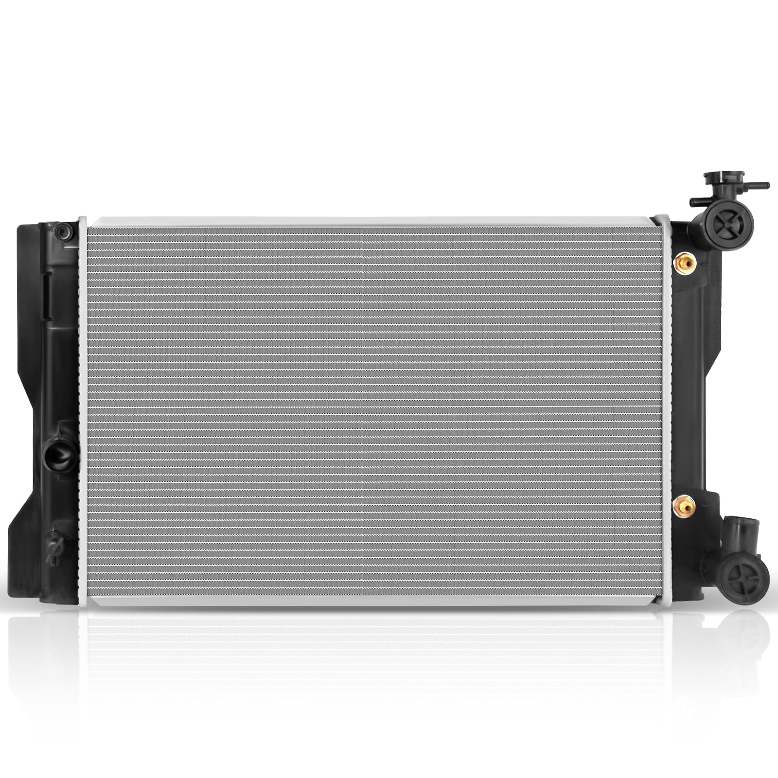 SCITOO Radiator 13106 for for Corolla/for Matrix Base/CE/LE/S/XLE Sedan/Wagon 4-Door 1.8L 2009 2010 2011 CU13106 TO3010323
