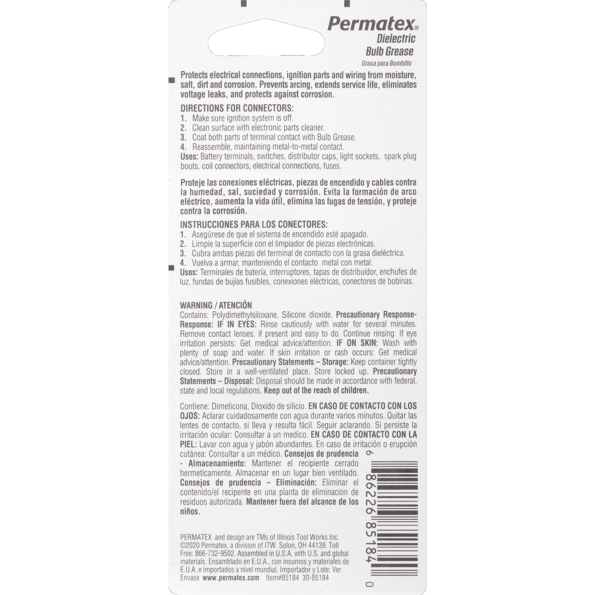 Permatex 85184 Bulb Grease