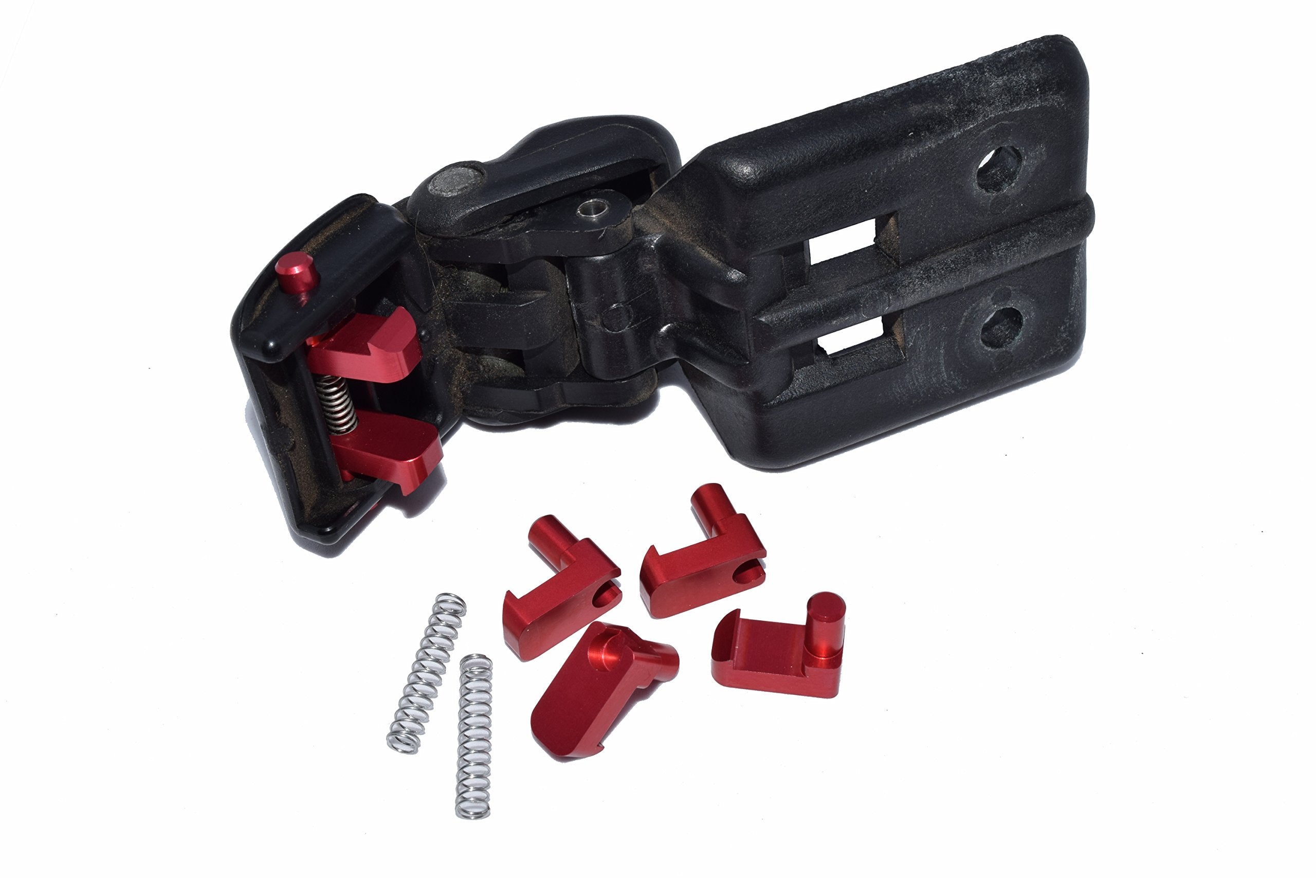 BlendDoor Billet Aluminum Soft Top Roof Latch Rebuild Kit for Geo Tracker/Suzuki Sidekick with Springs
