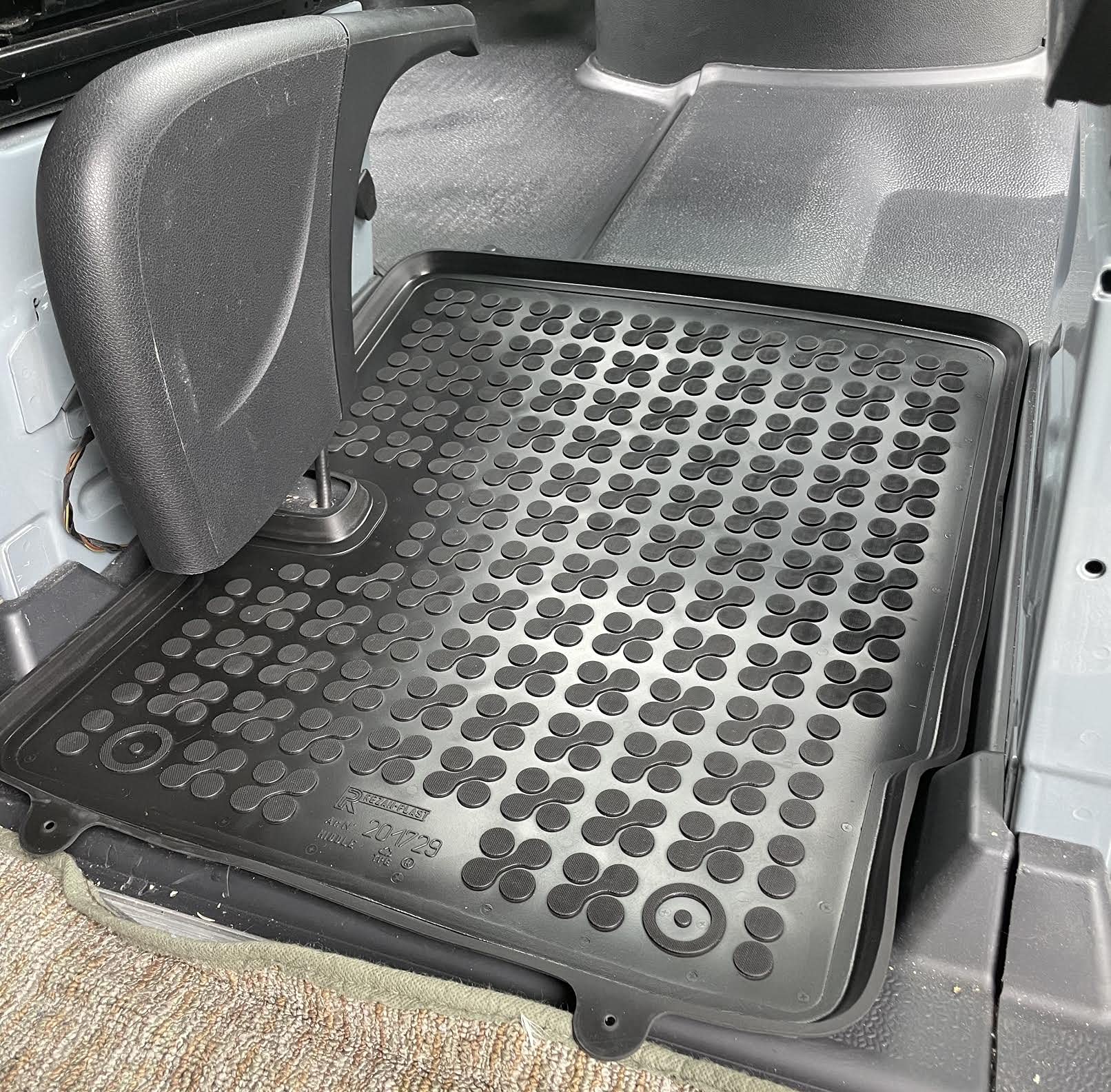 Rezaw-Plast Floor Liners Compatible With 2007-2024 Mercedes Benz Sprinter Floor Mats Tailored Odorless Custom Fit For Sprinter Van Accessories Cargo Van Floor Mats (Won'T Fit Passenger/Crew/Rv) Black