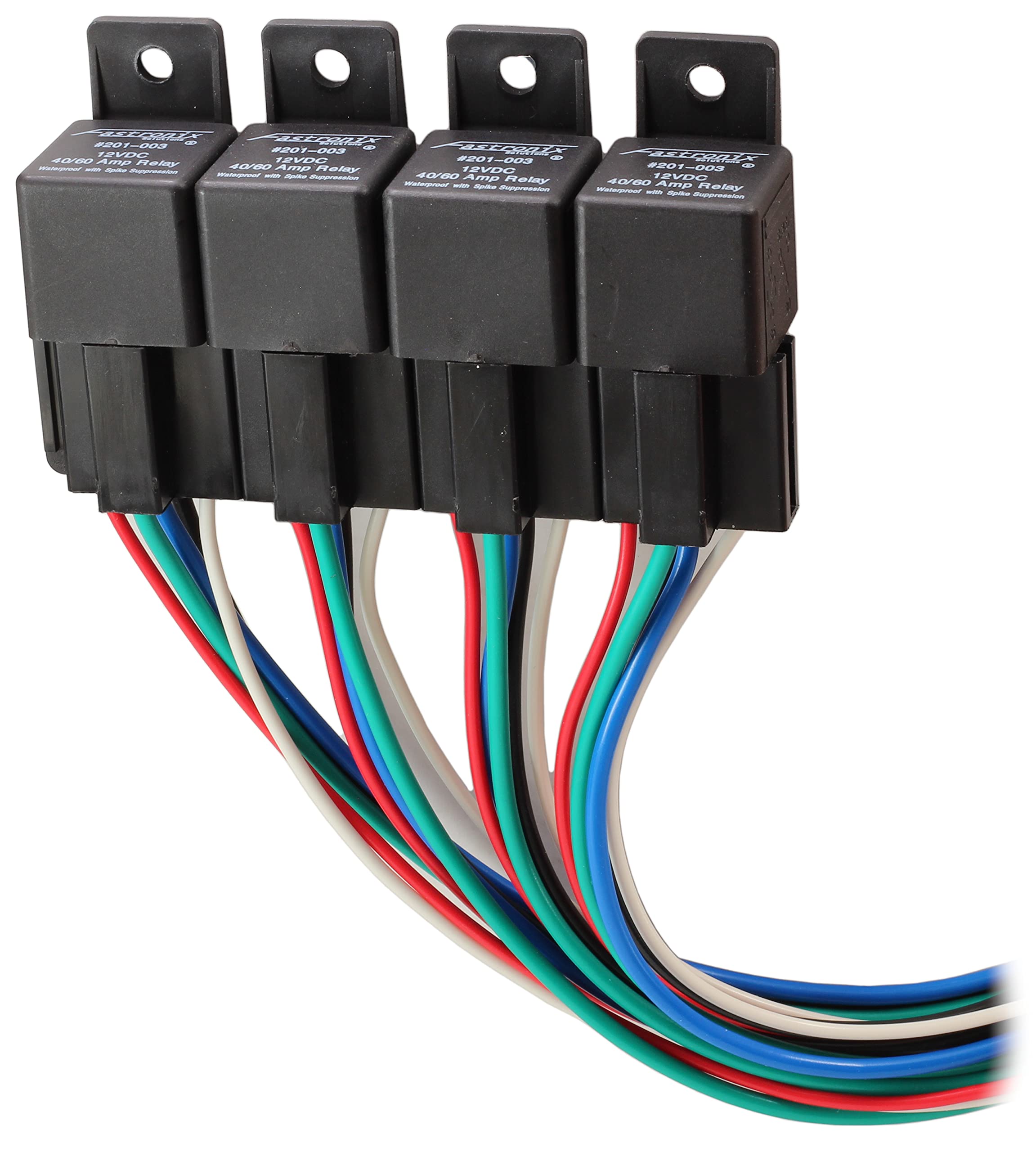 Fastronix High Current 40/60A Relay Panel With Interlocking Sockets