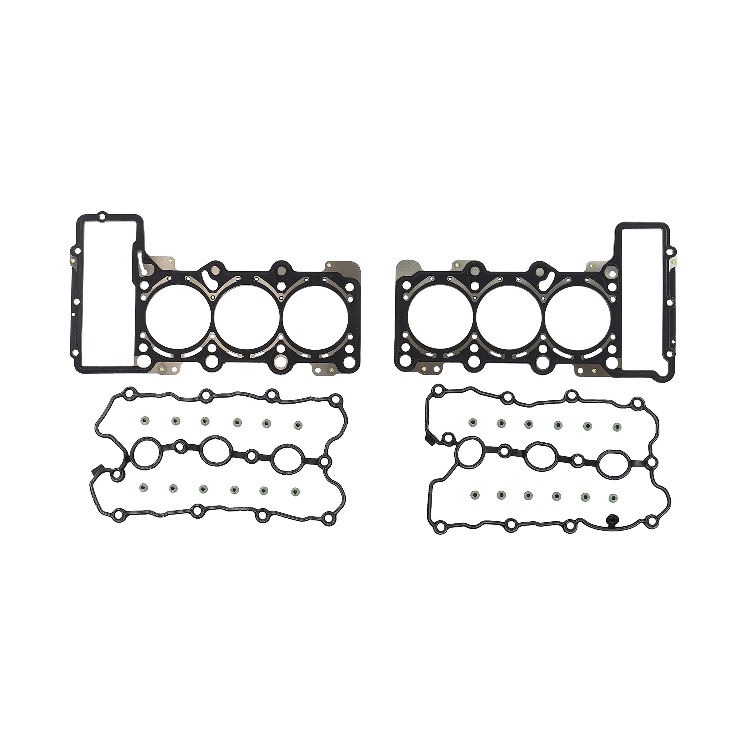Dnj Fgs8014 Full Gasket Sealing Set For 2005-2009 / Audi / A4, A4 Quattro, A6, A6 Quattro / 3.2L / Dohc / V6 / 24V / 3123Cc / Bk
