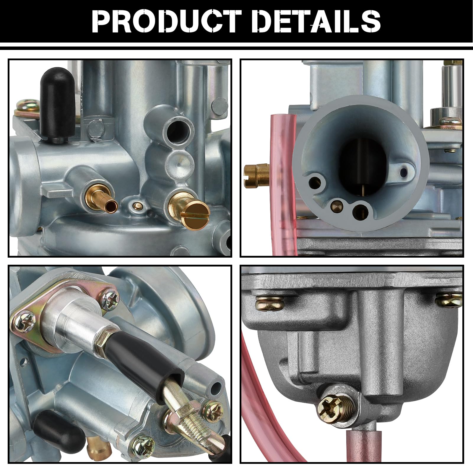 Carburetor for Polaris Predator 50/90 Scrambler 50/90 Sportsman 90 Manual Choke 90cc 100cc ATV Yamaha JOG 90 100 90cc 100cc 4DM