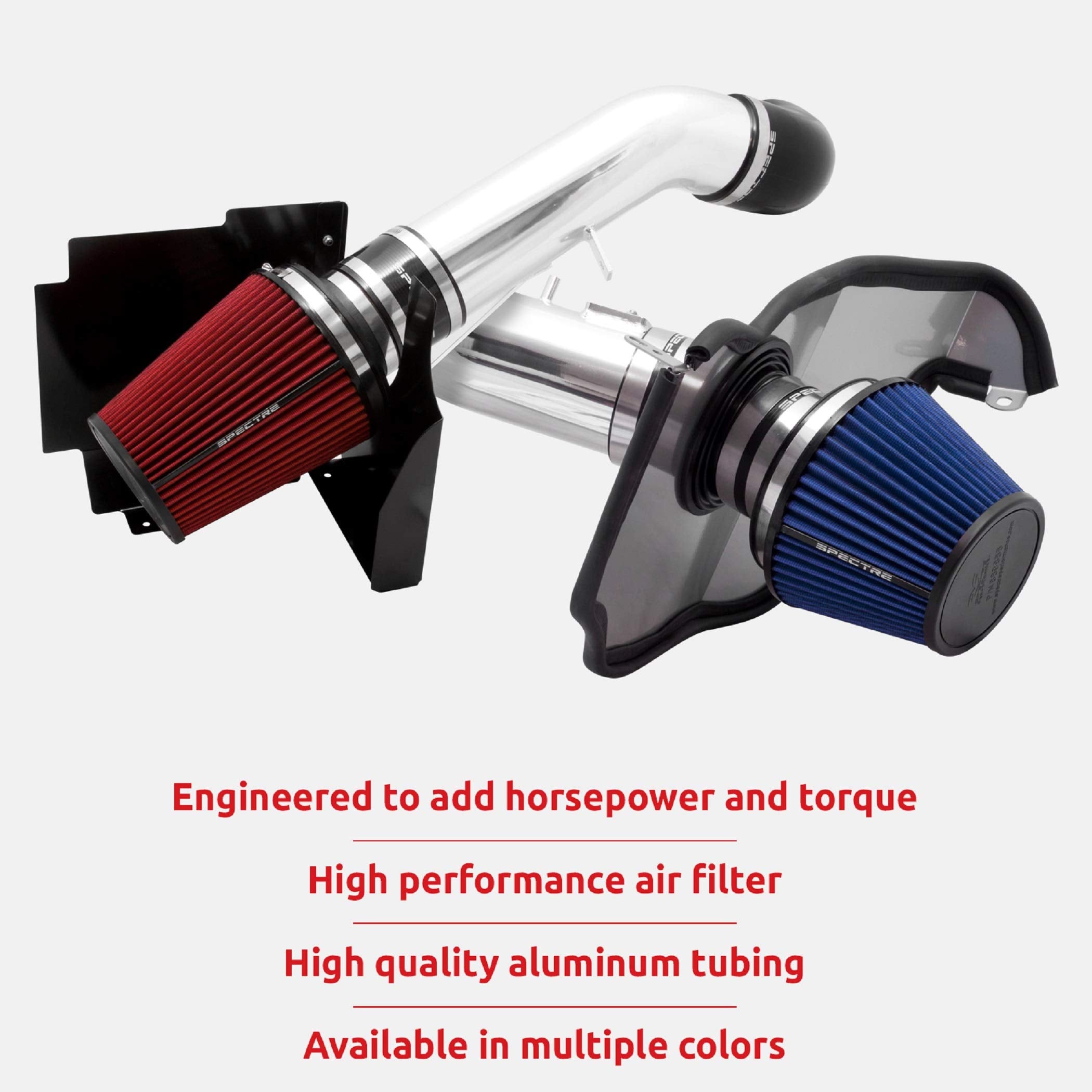 Spectre Performance Air Intake Kit: High Performance, Desgined To Increase Horsepower And Torque: Fits 2011-2015 Chevrolet (Cruze) Spe-9044