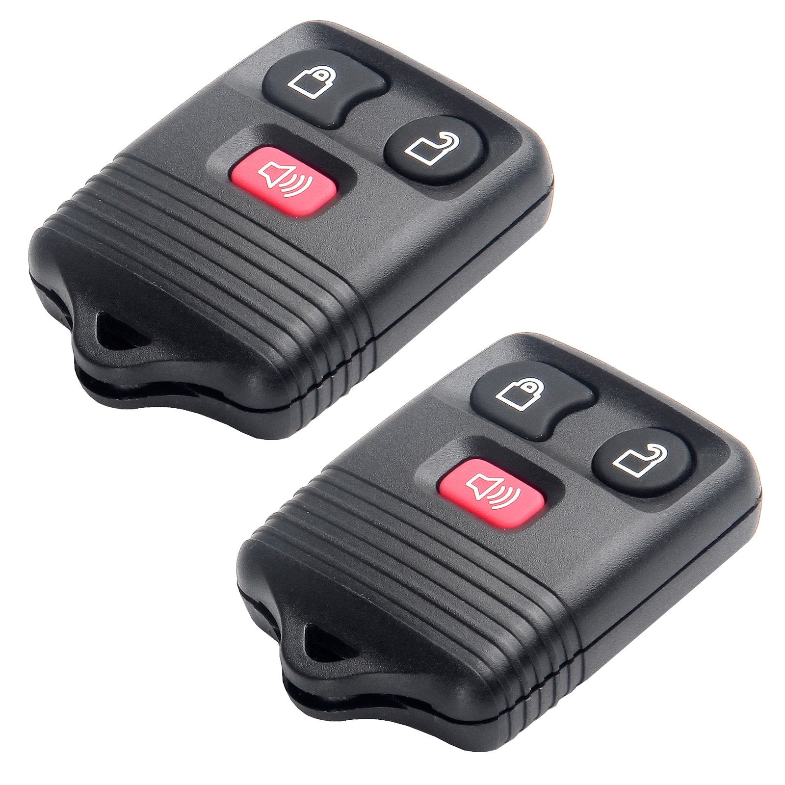 SCITOO 2 X Remotes Key Fob for F-150 for F-250 Super Duty for F-350 Super Duty for Escape for Expedition for Explorer for Edge f