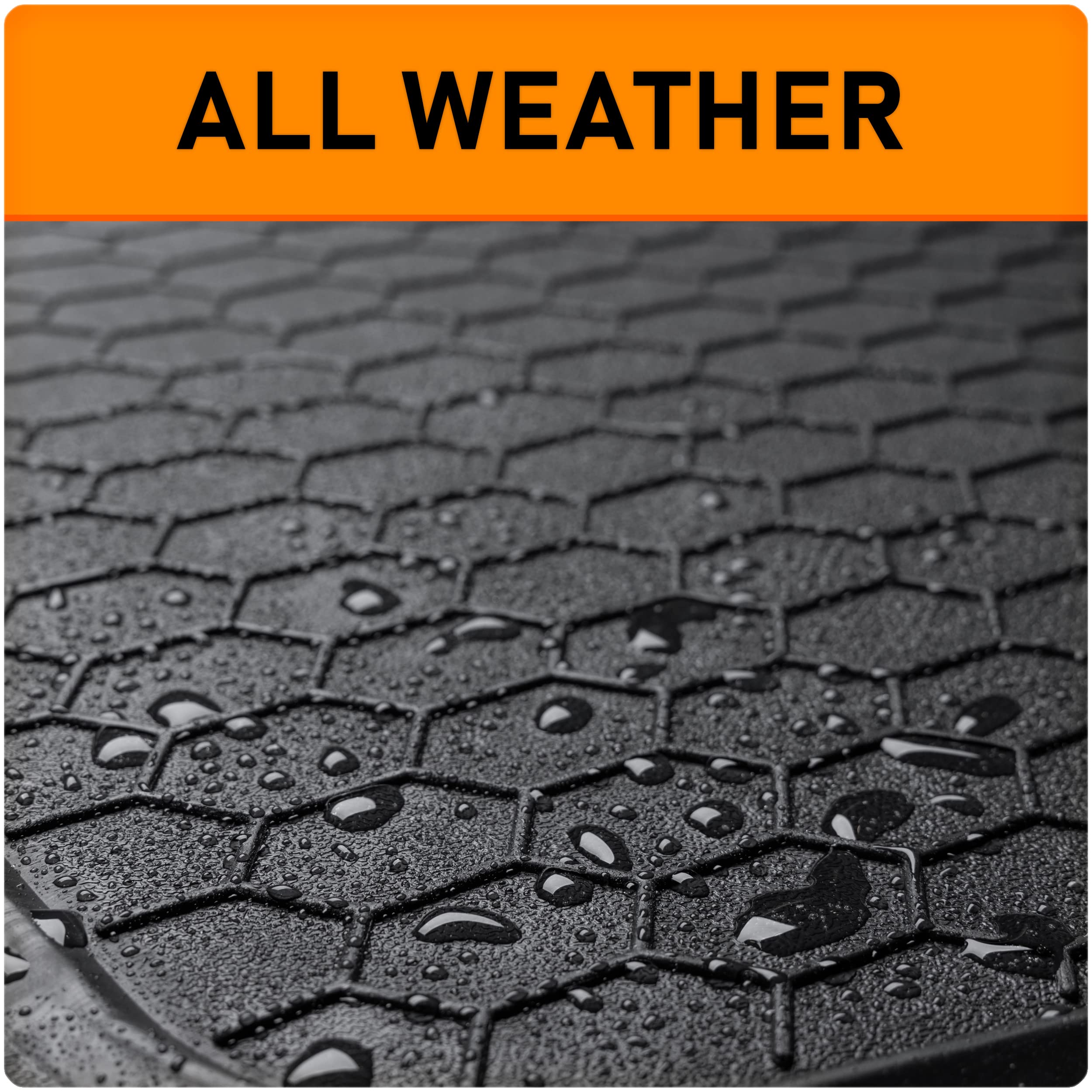Armor All Heavy-Duty Cargo Mat, All-Weather Car Mat, Universal Fit Floor Mat For Cars, Trucks, Suvs, Cargo Area Floor Liner, All