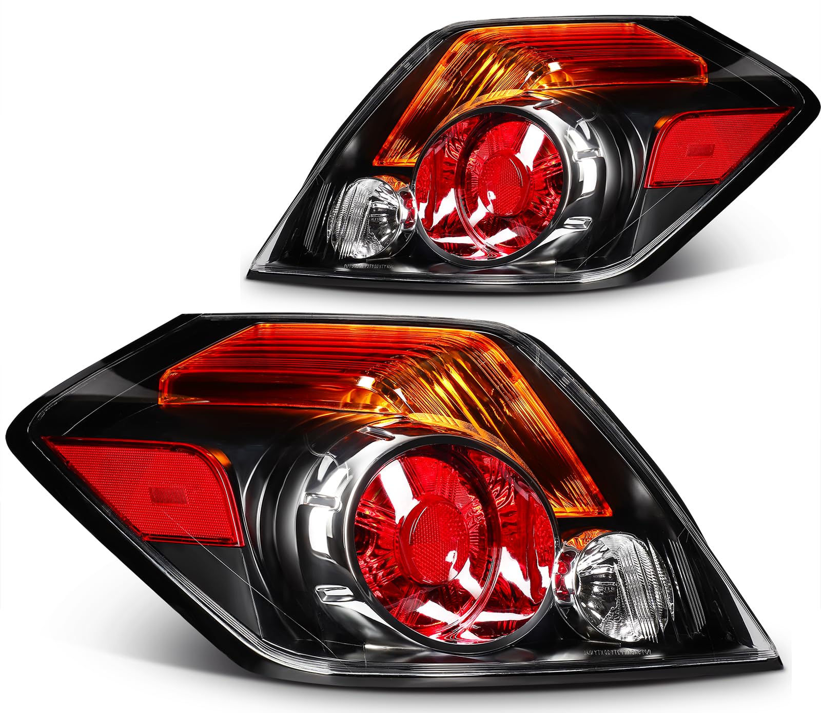 OCPTY Pair of headlight Assembly Replacement 2007-2012 for Nissan Altima Sedan