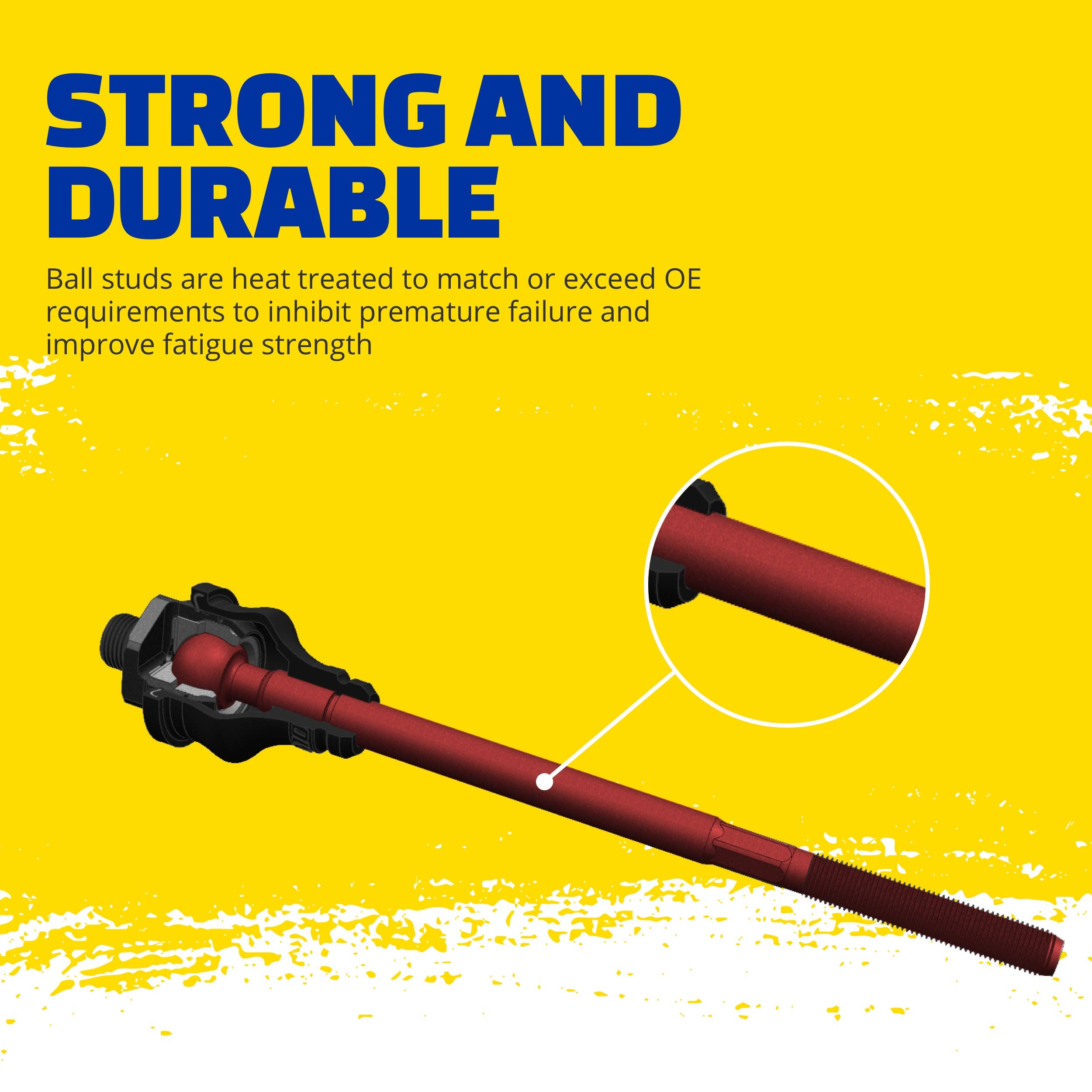 Moog Ev405 Steering Tie Rod End For Dodge Grand Caravan