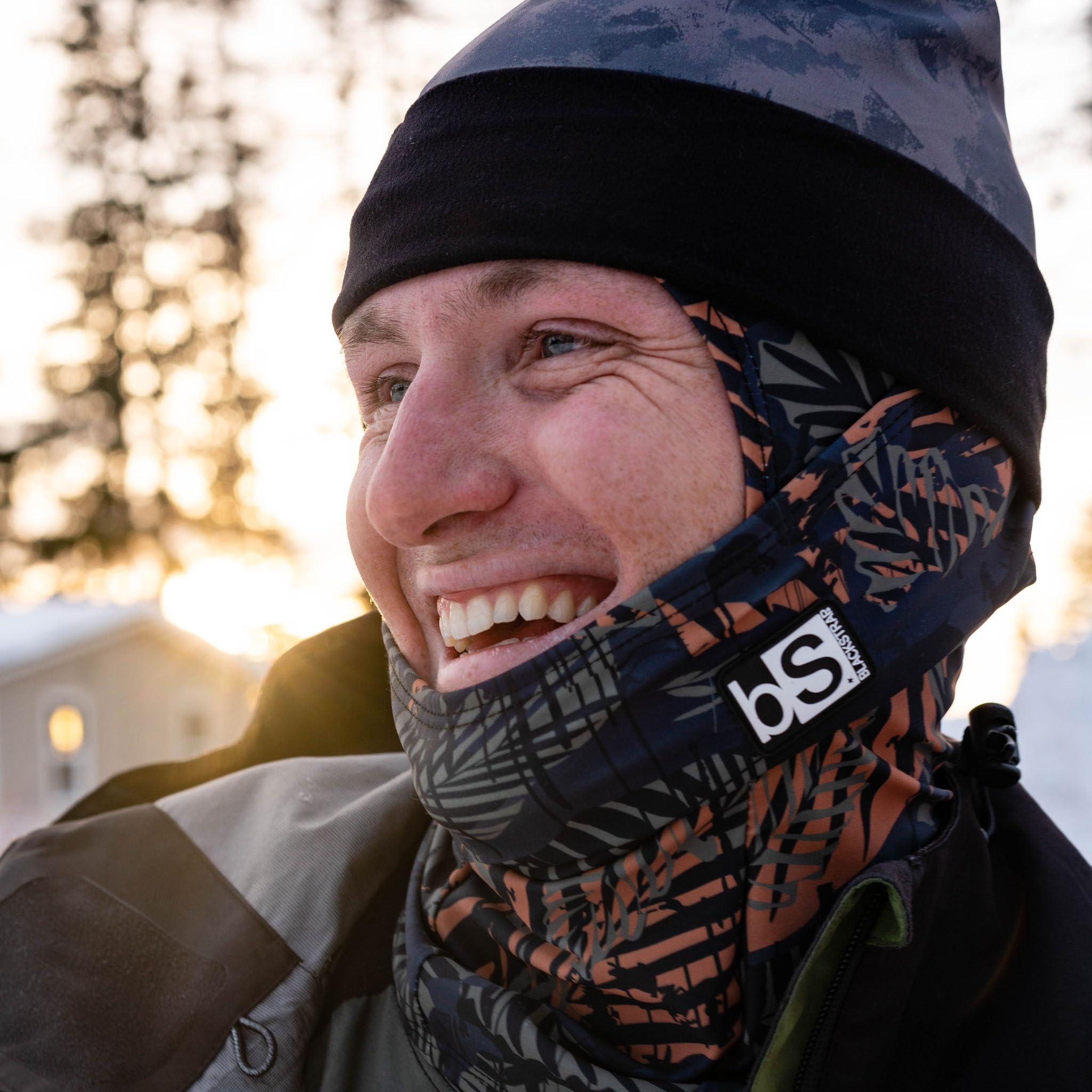 BLACKSTRAP Hood Balaclava Facemask - One Size, Black, Cotton, Model S-FG-A-H-S-BLA