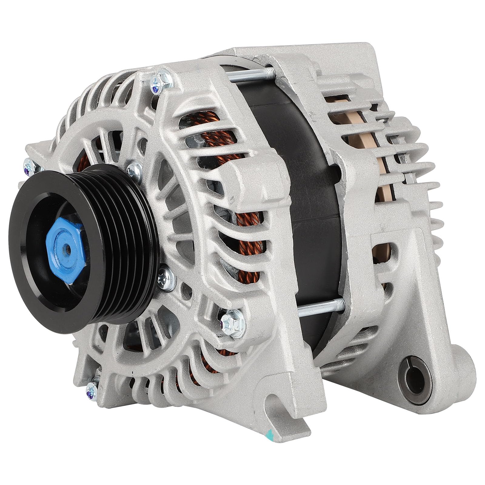 SCITOO Alternator Fits for Ford for Transit 150 250 350 3.5L 3.7L 15 16 17 18 19 2015-2019 - 12V 150Amp CW 6-Groove Pulley, Repl