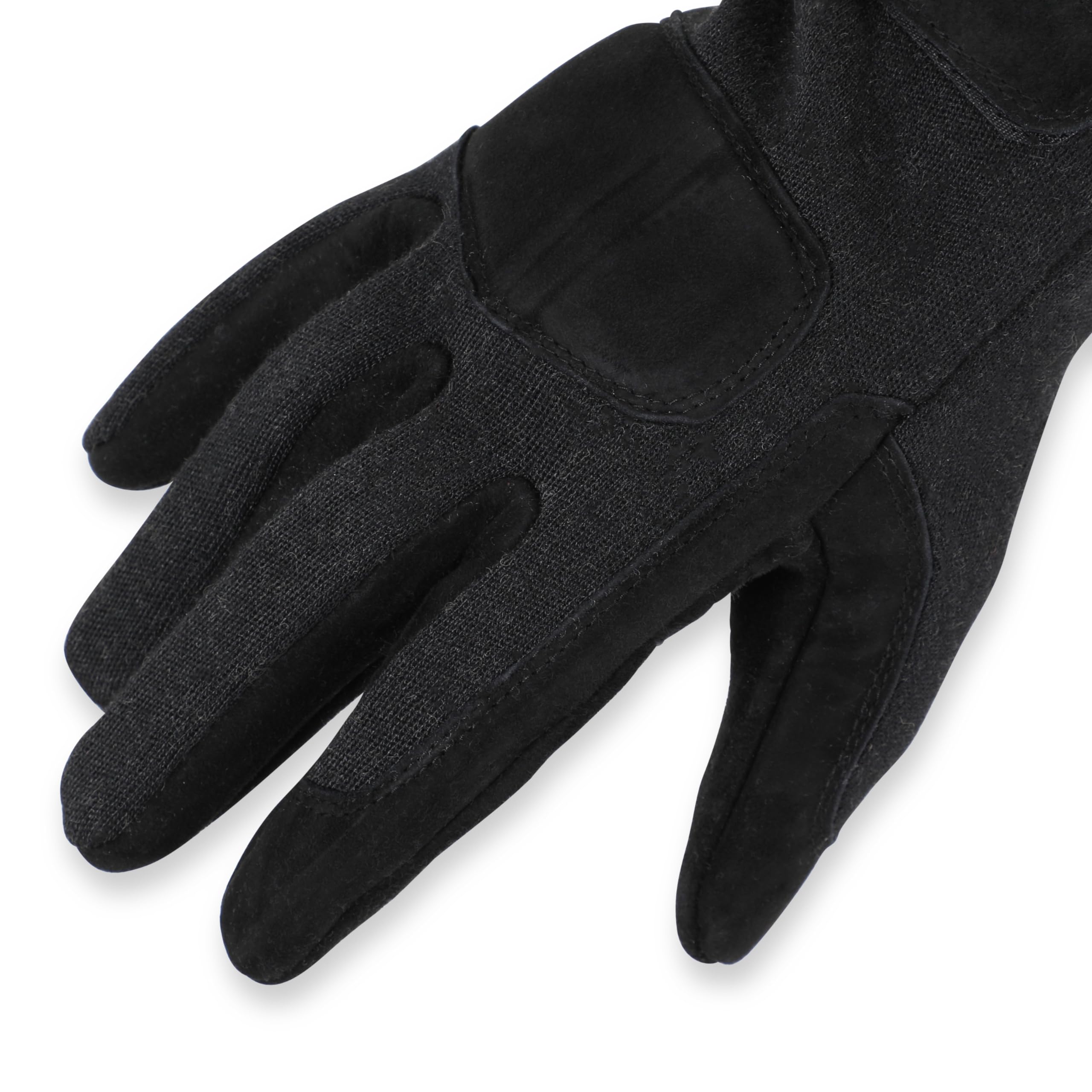 Racequip 355002Rqp 355 Series Driving Gloves - Sfi 3.3/5 - Black/Black - Small