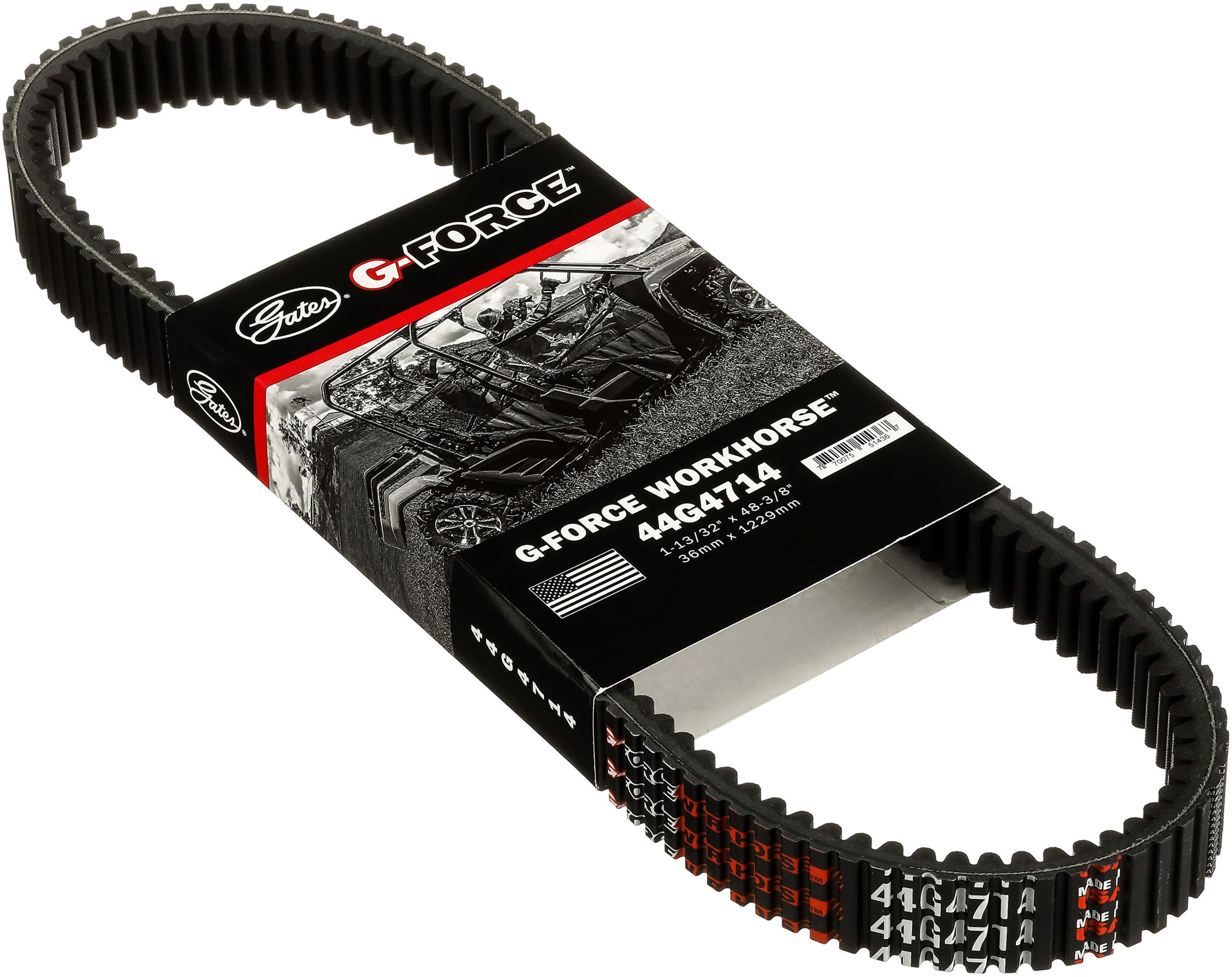Gates 44G4714 G-Force WorkHorse Continuously Variable Transmission (CVT) Belt