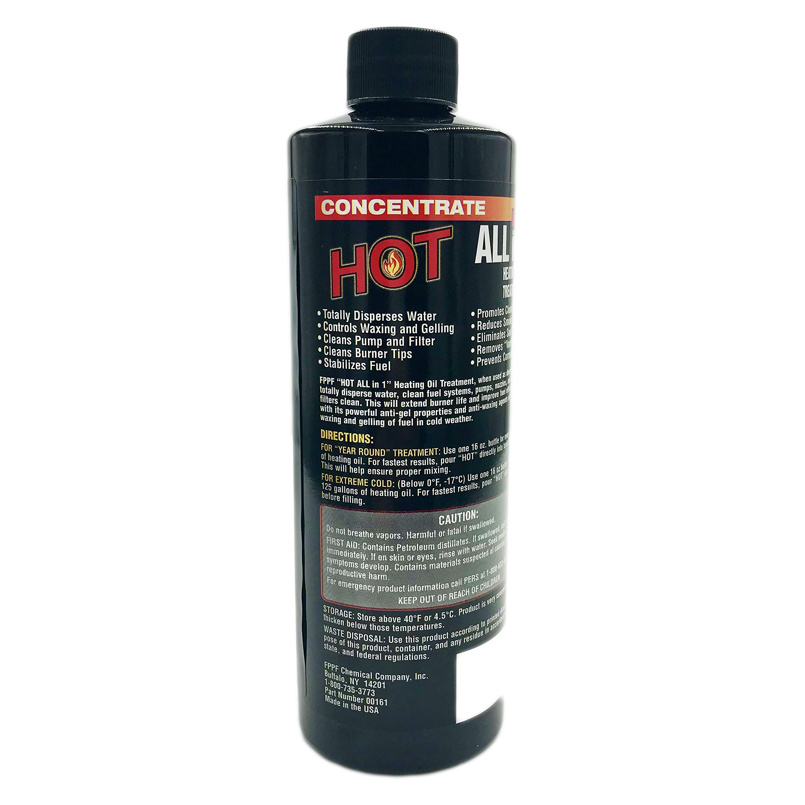 FPPF Chemical Co 4-in-1 Heating Oil Treatment, 16 OZ, Pack of 2 Bottles, Standard