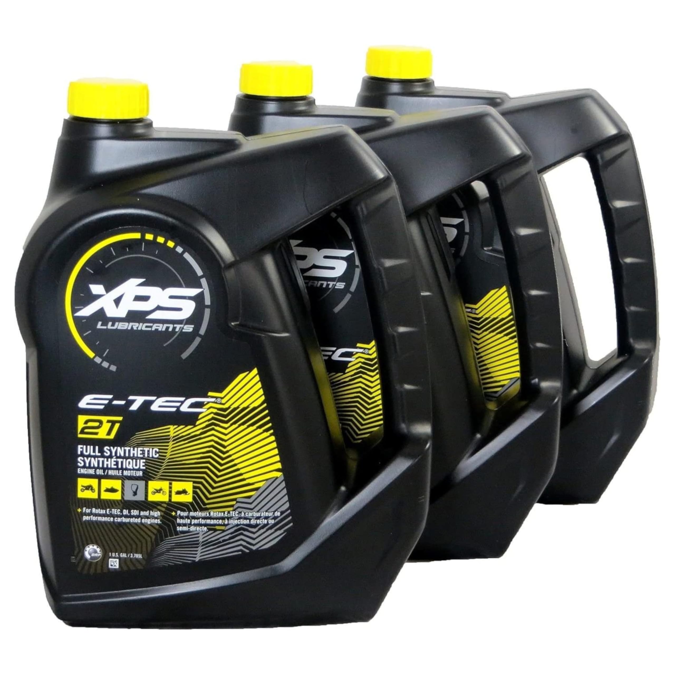 BRP Ski-Doo Can-Am Sea-Doo OEM 2-Stroke Syn. Oil Gallon QTY 3, 779127, 9779127
