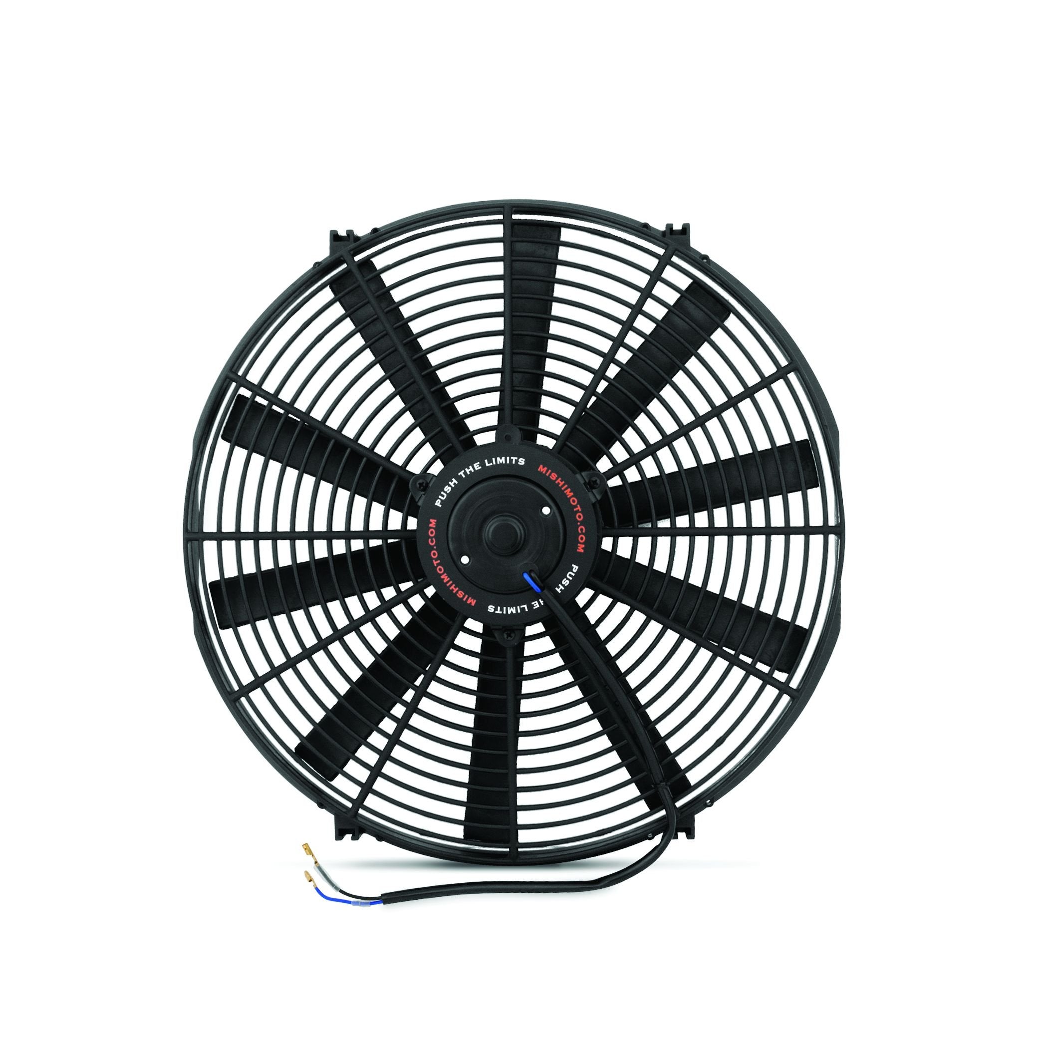 Mishimoto MMFAN-16 Slim Electric Radiator Fan, 16 Universal Fit, Black
