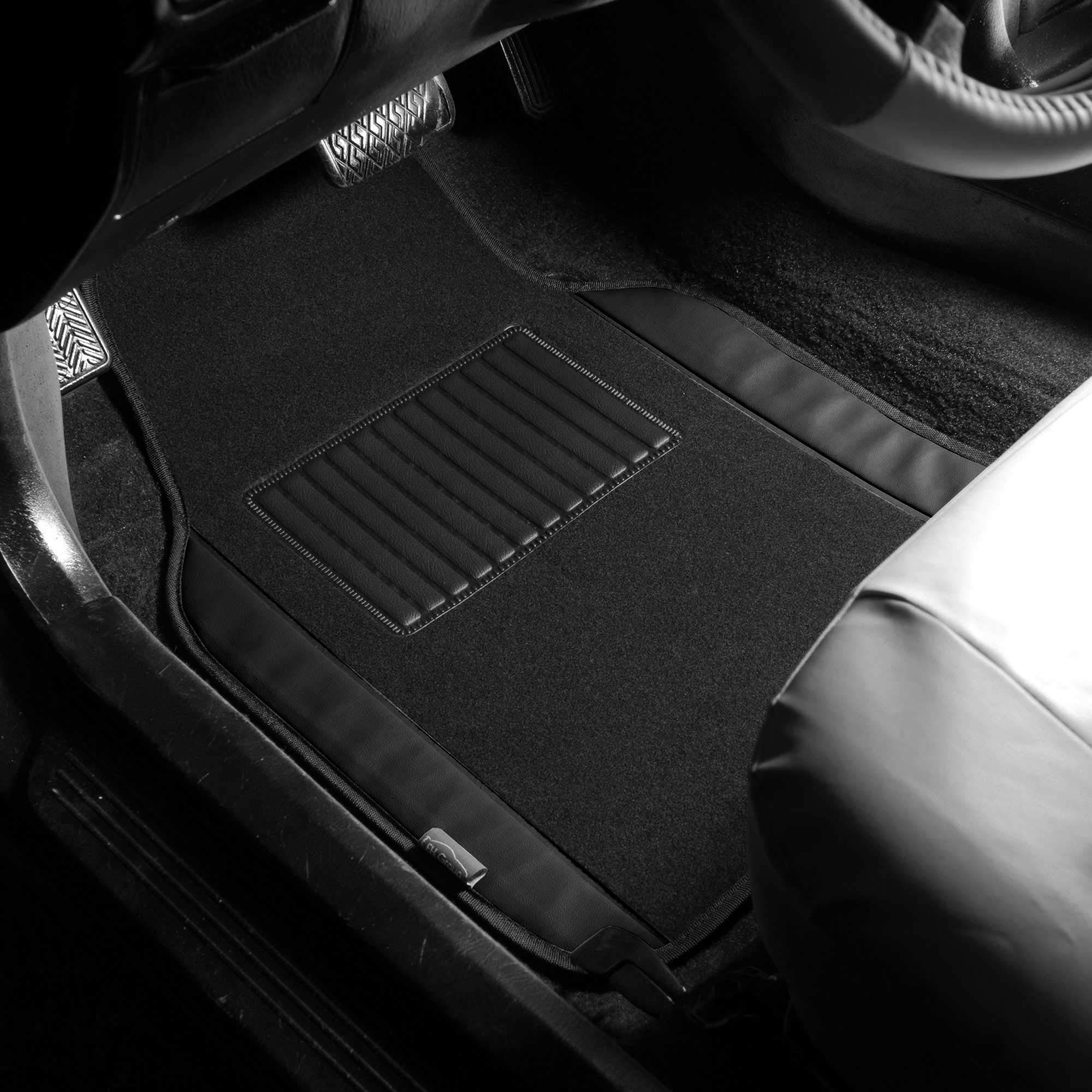 Fh Group Car Floor Mats - Carpet For Cars, Universal Fit Automotive All Purpose Car Protector Mat For Most Sedan, Suv, Truck Flo