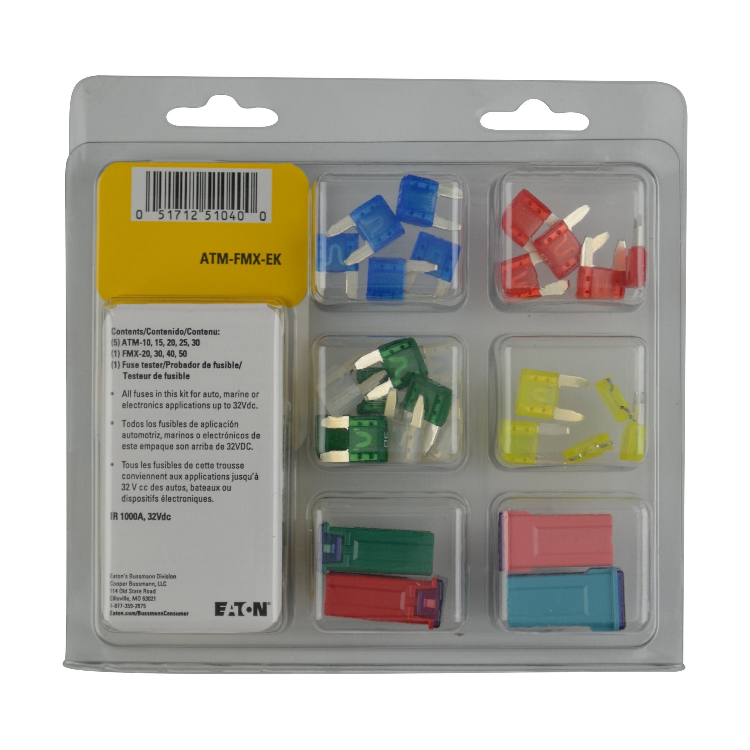 Emergency Fuse Kit, 30-Pc.