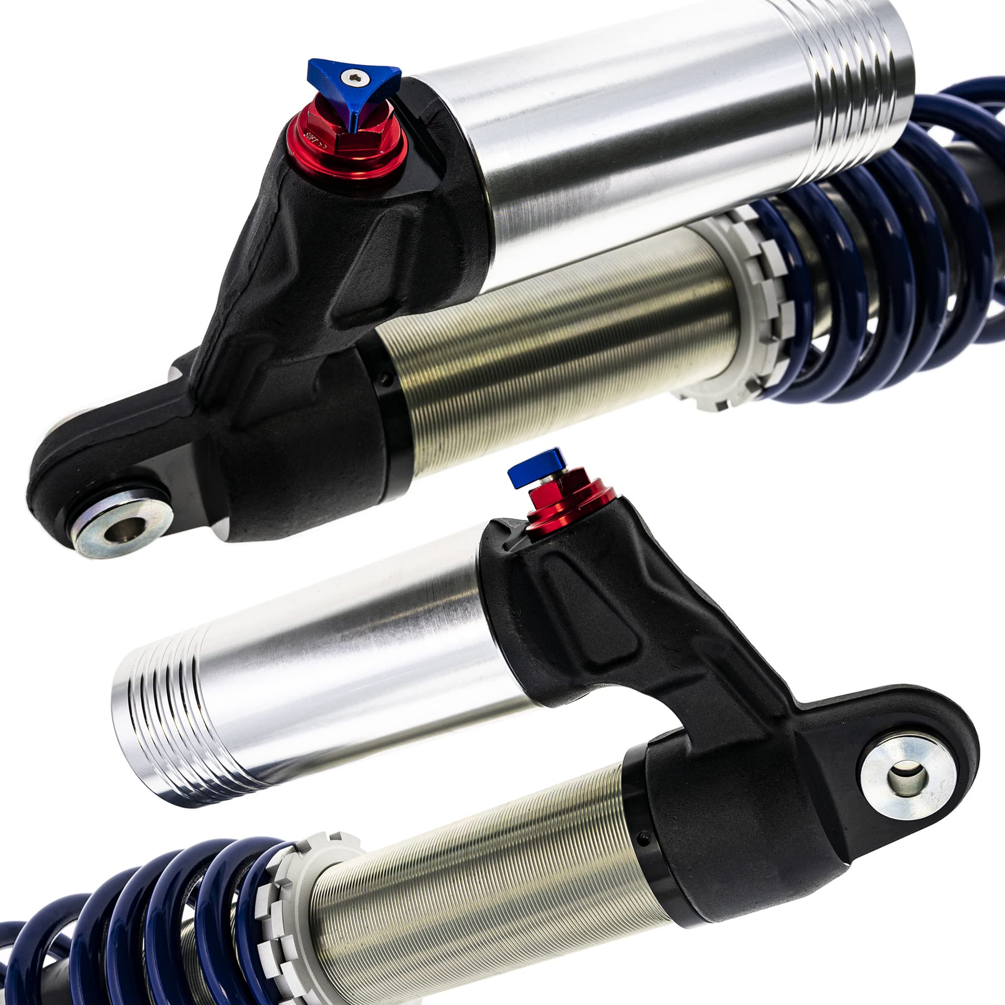 NICHE Adjustable Front Piggyback Shock Absorber for Polaris RZR XP 900, Steel, Black, Model 519-KSH2223K