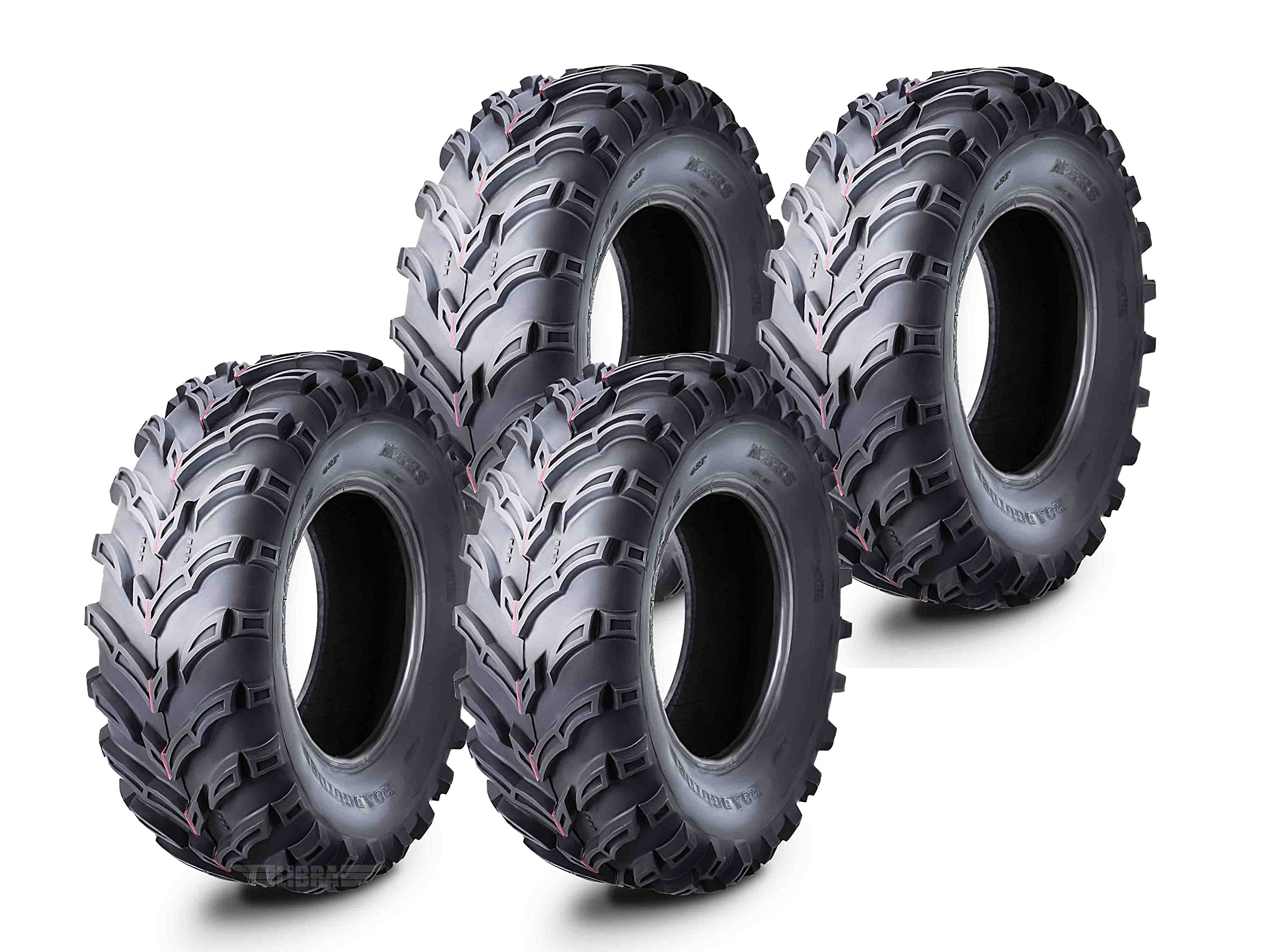 Roadguider Atv/Utv Tires 25X10-12 25X10X12 6Pr-Set 4-10273