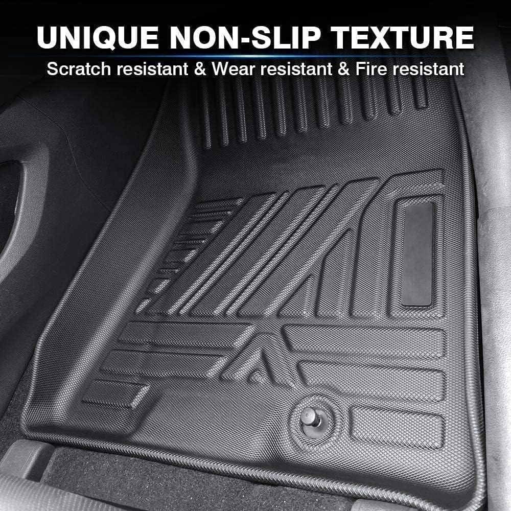 All Weather Rubber Car Floor Mats Compatible With 2022-2023 Honda Civic, Fit For Honda Civic Floor Mat Full Set Includes 1St And