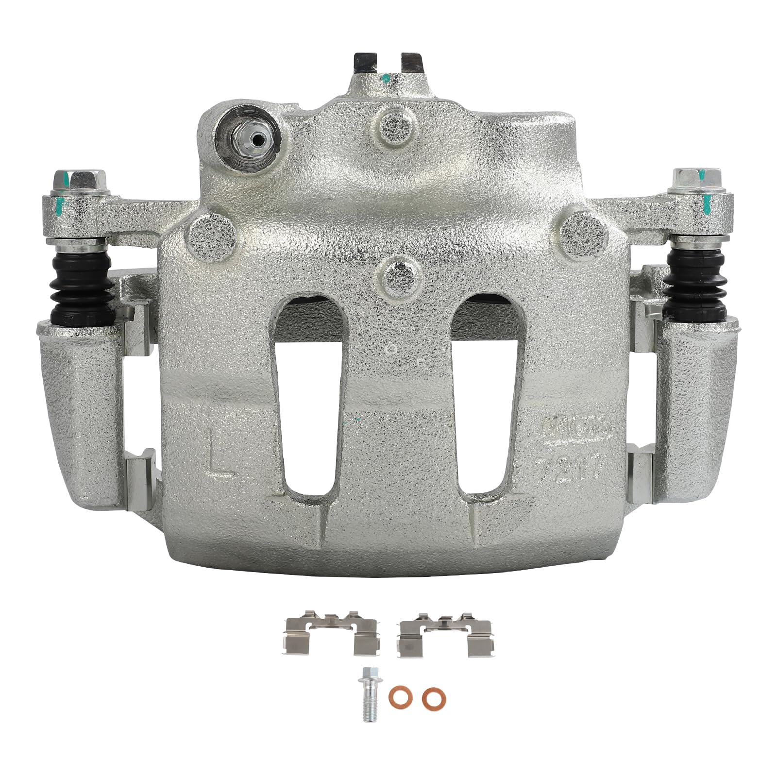 cciyu 19B1673 Front Left Brake Caliper with Bracket Fit For Nissan For D21 1992-1994,For Nissan For Frontier 1998-2004,For Nissa