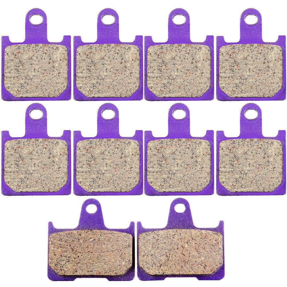 Eccpp Brake Pads Fit For Kawasaki Concours 14 2008-2014, For Kawasaki Ninja Zx14 2006-2011, For Kawasaki Ninja Zx14R 2012-2014, 
