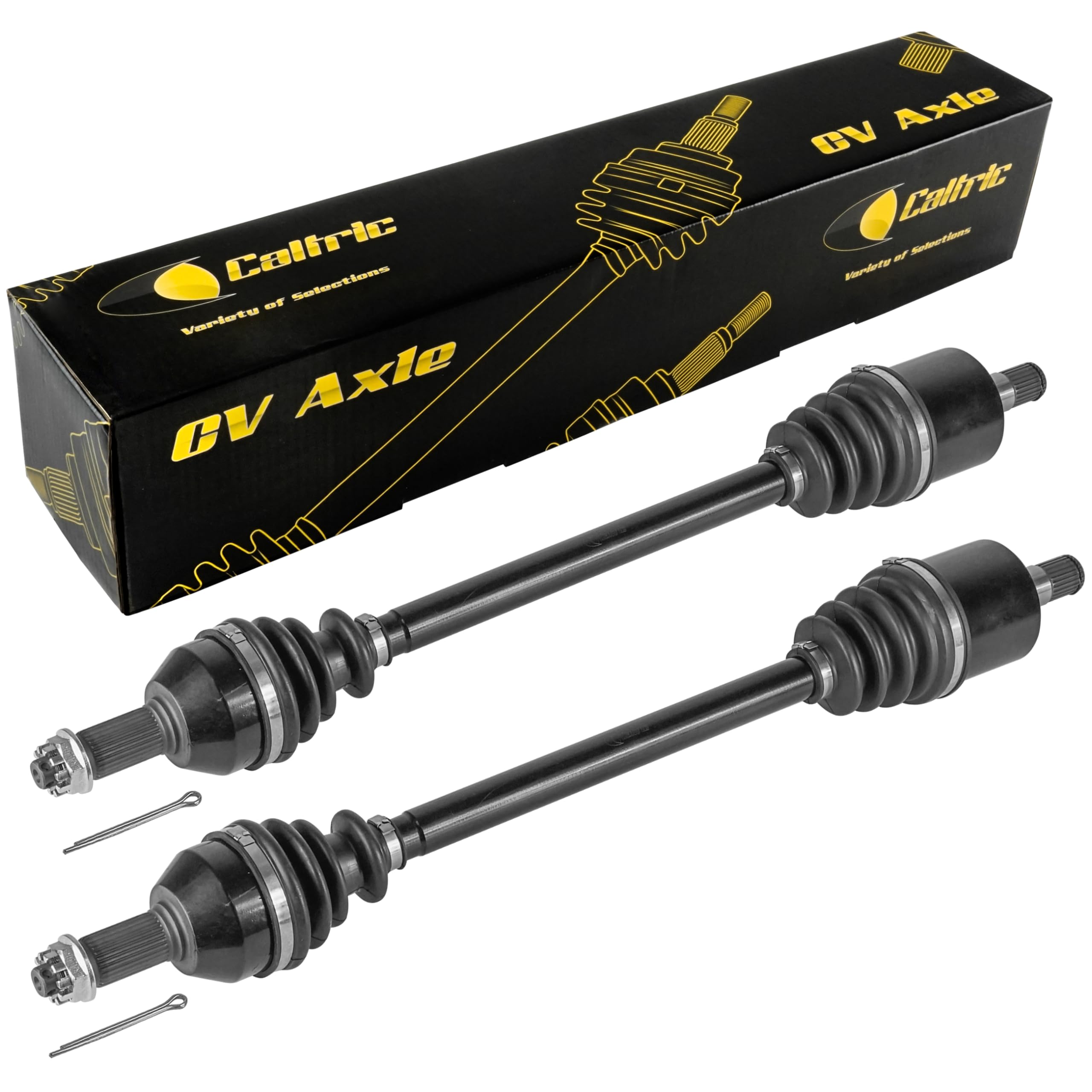 Caltric 2x Front CV Axle Compatible with Honda Pioneer Pioneer 1000 SXS1000M3 2017-2021 / Pioneer 1000-5 SXS1000M5 2017-2021 Lef