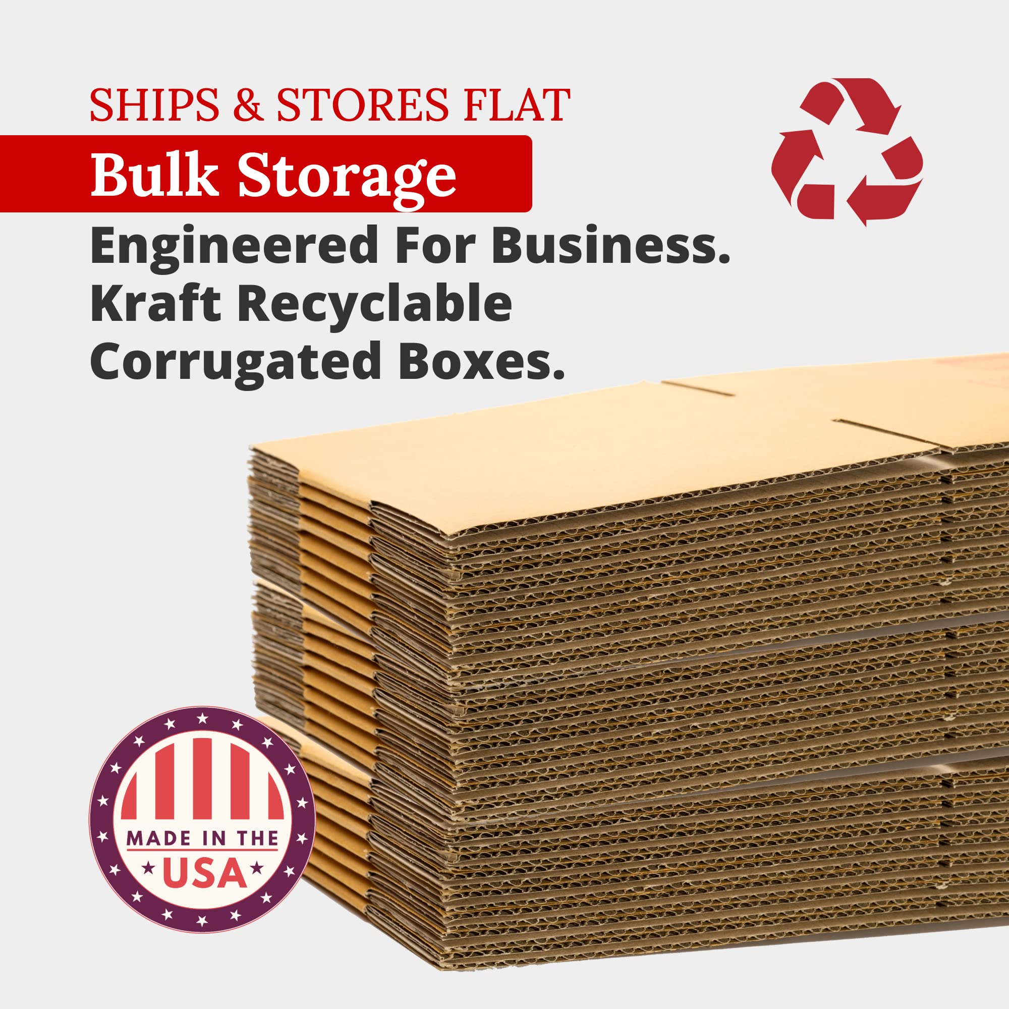 Partners Brand 14X10X8 Corrugated Cardboard Boxes, 14''L X 10''W X 8''H, Pack Of 25 | Shipping, Packaging, Moving, Storage Box F