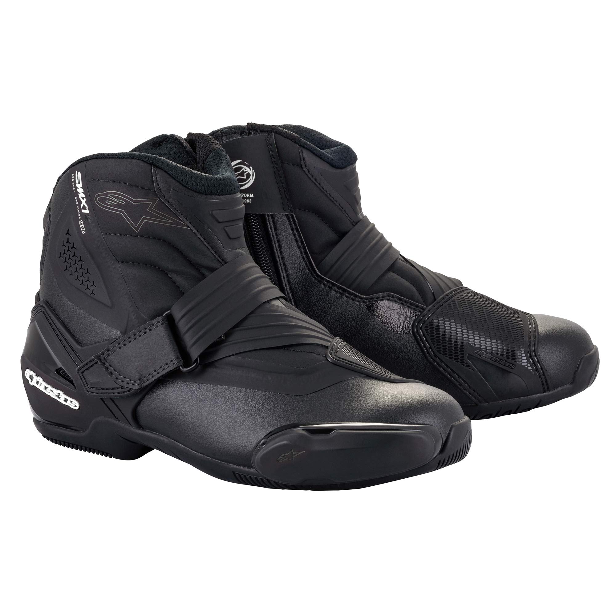 Alpinestars Womens Stella SMX-1 R V2 Boots (43) (BLACK)