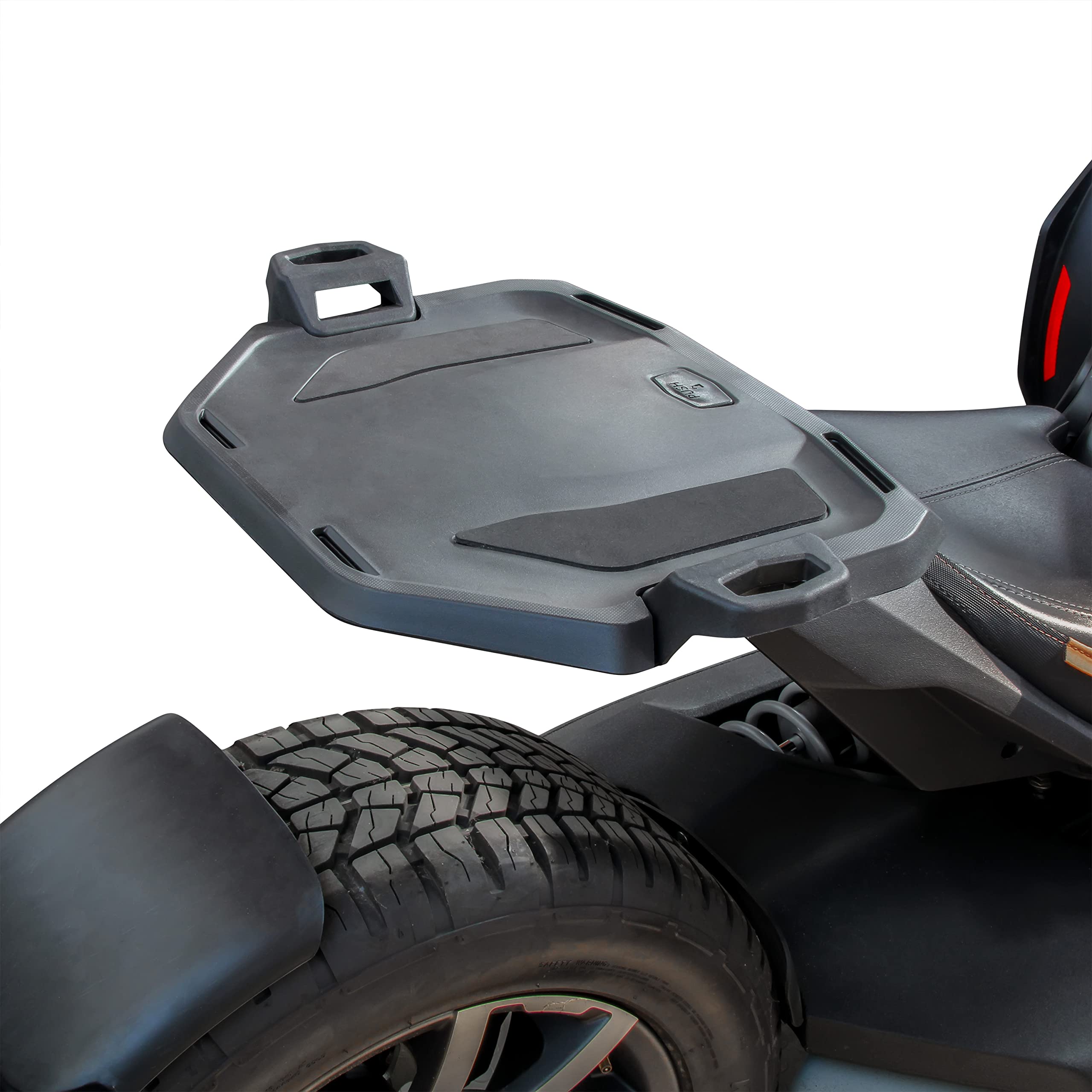 SAUTVS Rear Rack Kit for Can-Am Ryker 600/900 Sport & Rally Edition - Black, Model ZP-YJ-030603-092