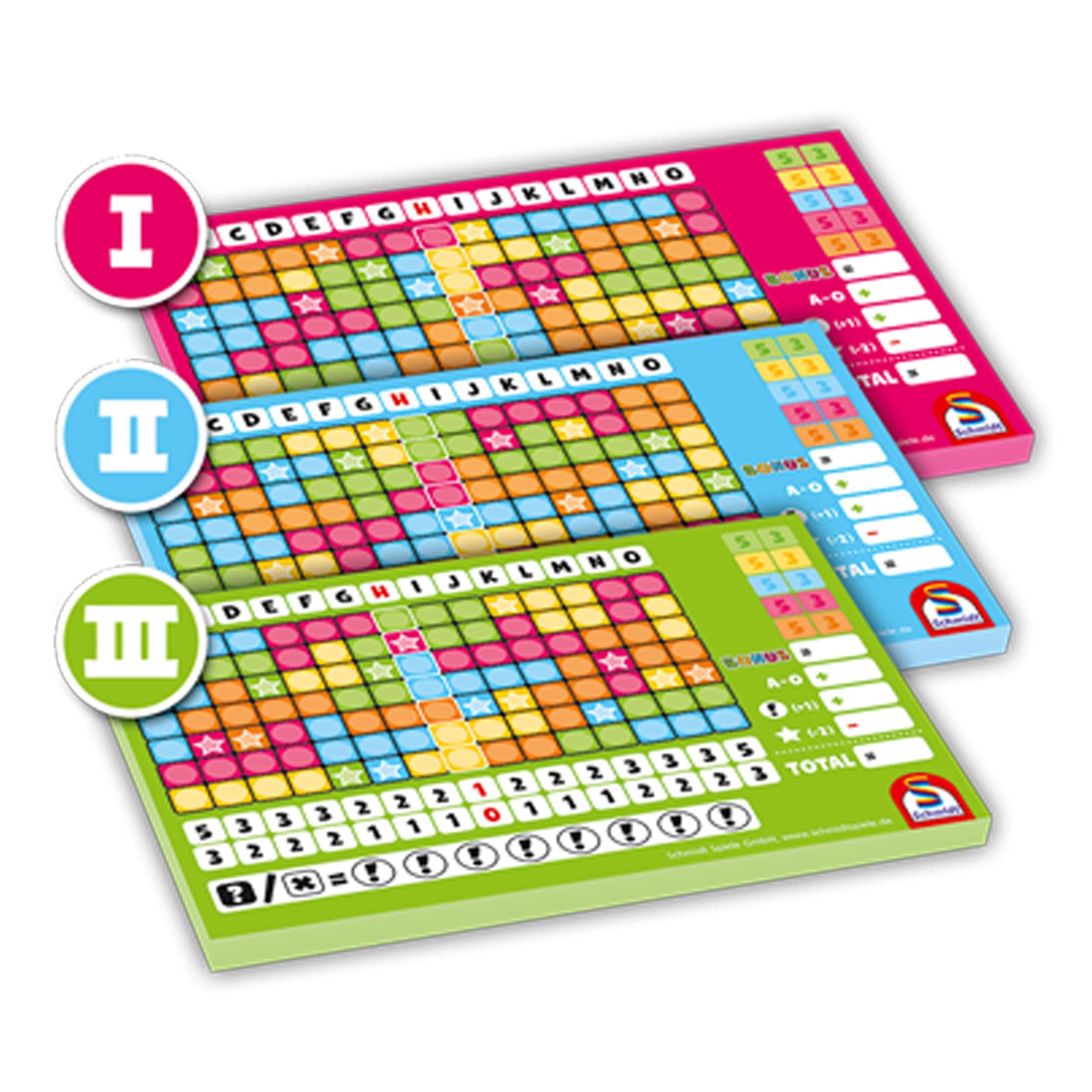 Schmidt Noch Mal! Additional Blocks (No. I, Ii, Iii), Pack Of 3, Assorted In Folding Box (Game)