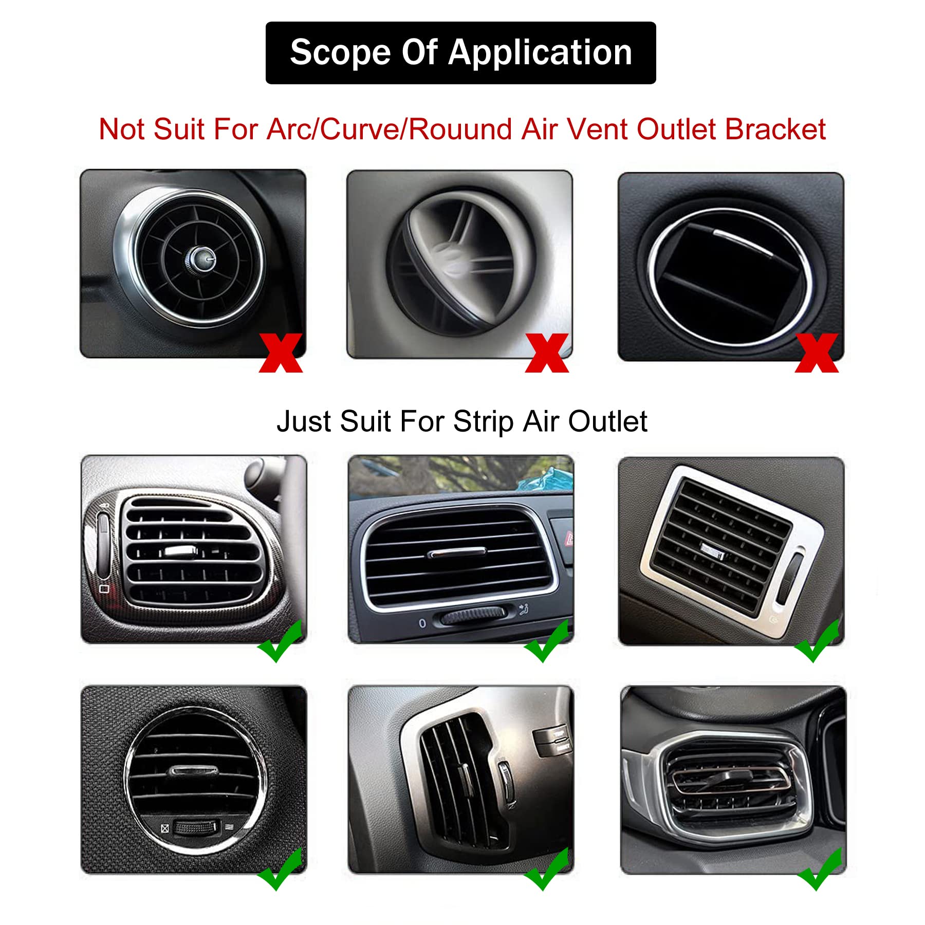 Livtee Bling Car Air Vent Outlet Moulding Trim, 10Pcs Car Air Conditioner Decoration Strip, Bling Rhinestone Diamond Car Interior Accessories For Women And Teens, Pink