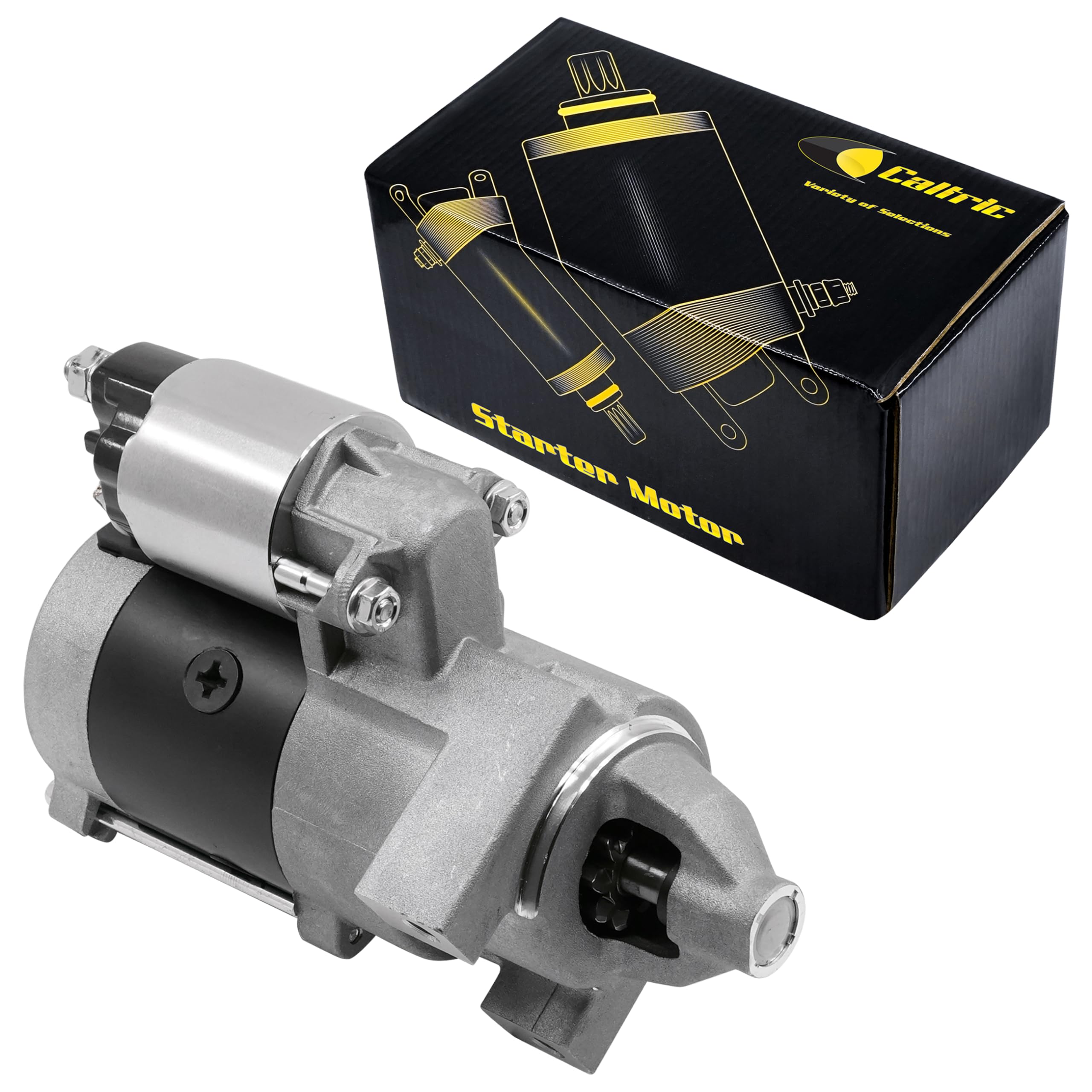 Caltric Starter Compatible with Cub Cadet 1863 1864 2084 2130 2135 2150 2155 2166 2176 2185
