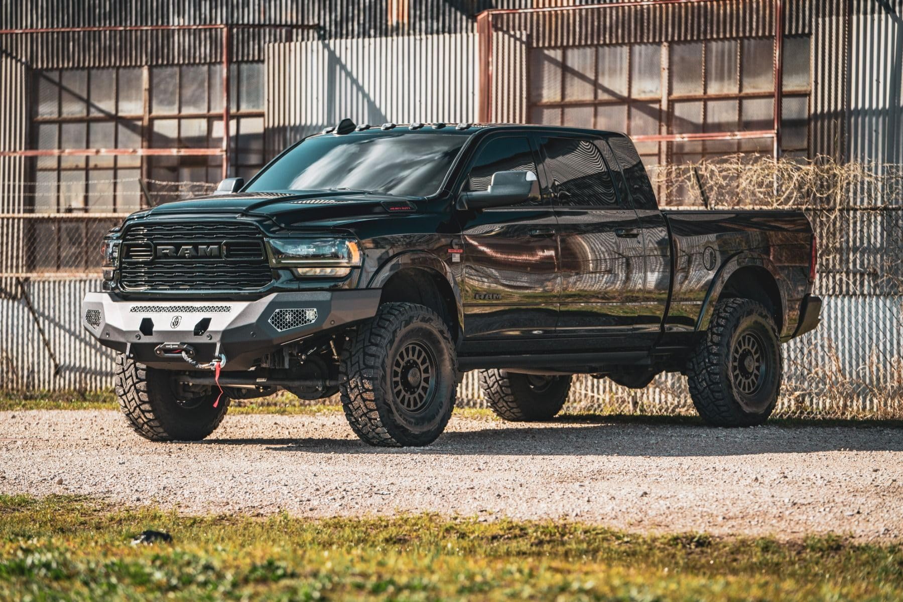 Road Armor 2204Df-B1-P3-Md-Bh Identity Full Width Raw Front Hd Bumper