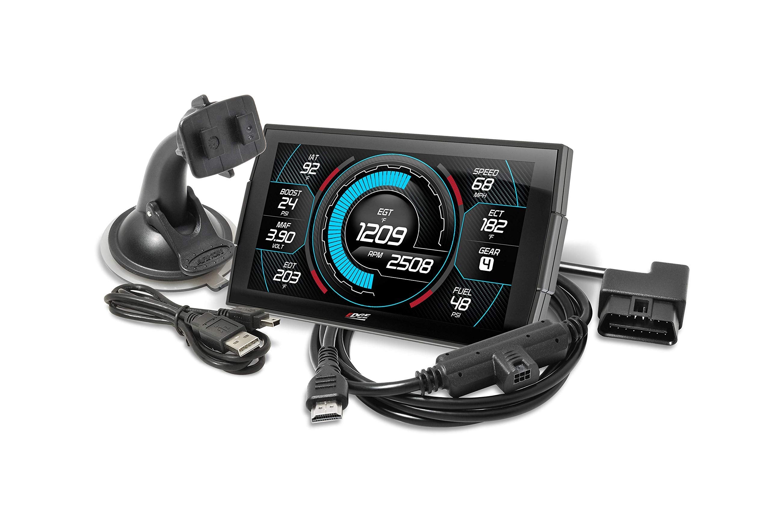Krazy On Highways Edge Insight CTS3 Digital Gauge, OBD-II Compatible, Model 84130-3, One Size, Plastic Material