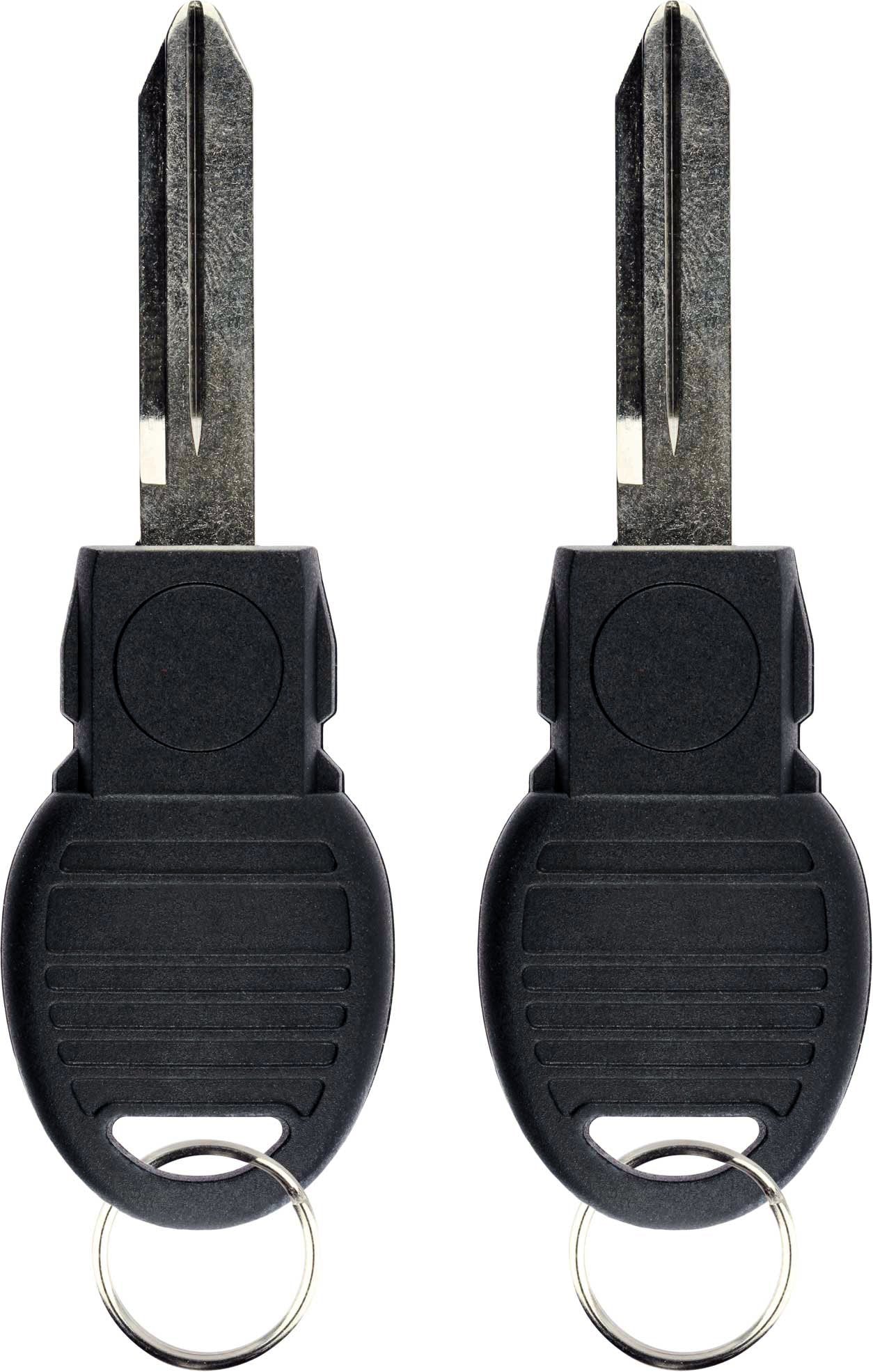 Keylessoption Replacement Keyless Entry Remote Blade Blank Insert For Smart Prox Key (Pack Of 2)