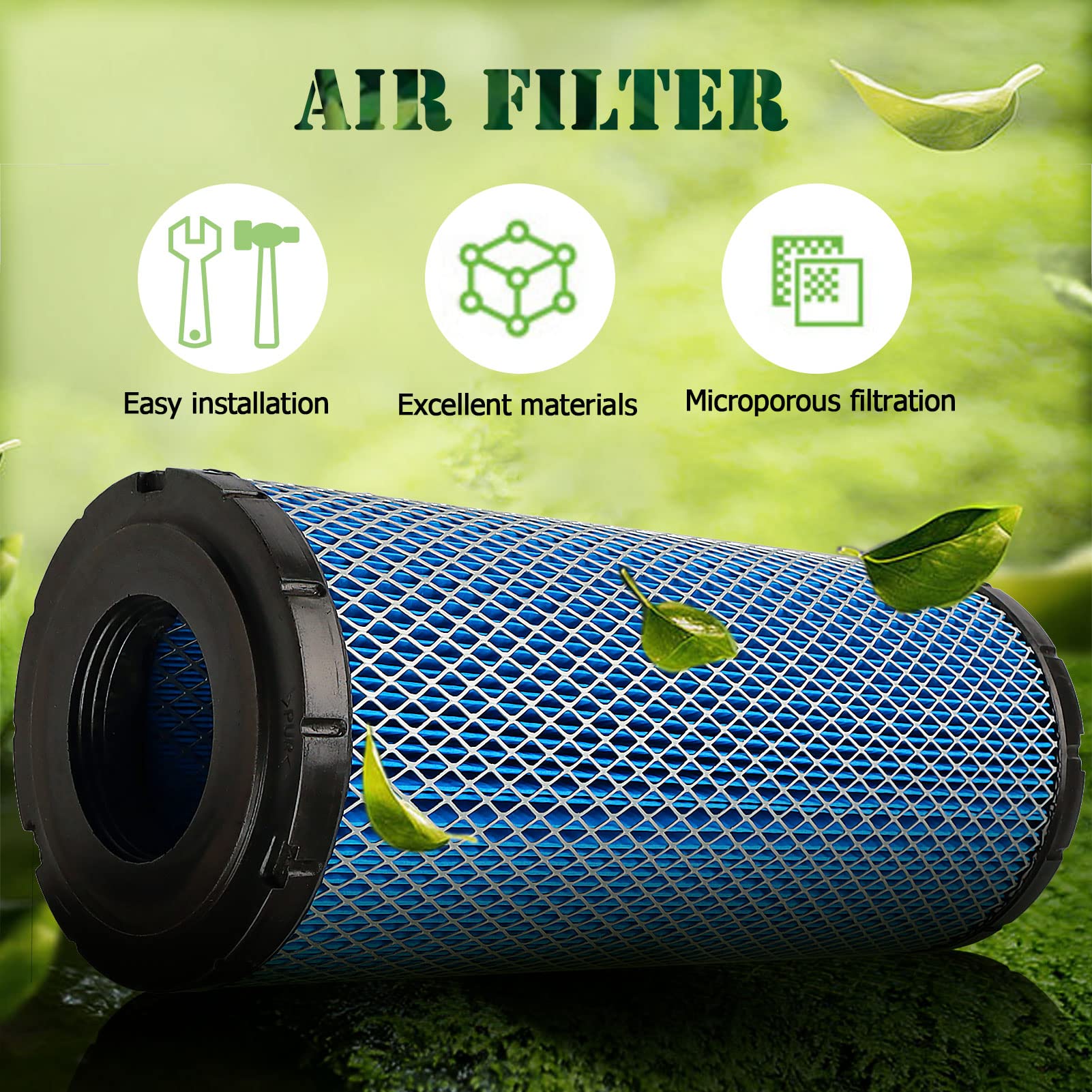 7082115 7081937 Air Filter Replacement For Polaris General 1000 4 1000 EPS RZR 900 EPS ACE 900 RZR 4 900 EPS RZR S 1000 EPS 7081