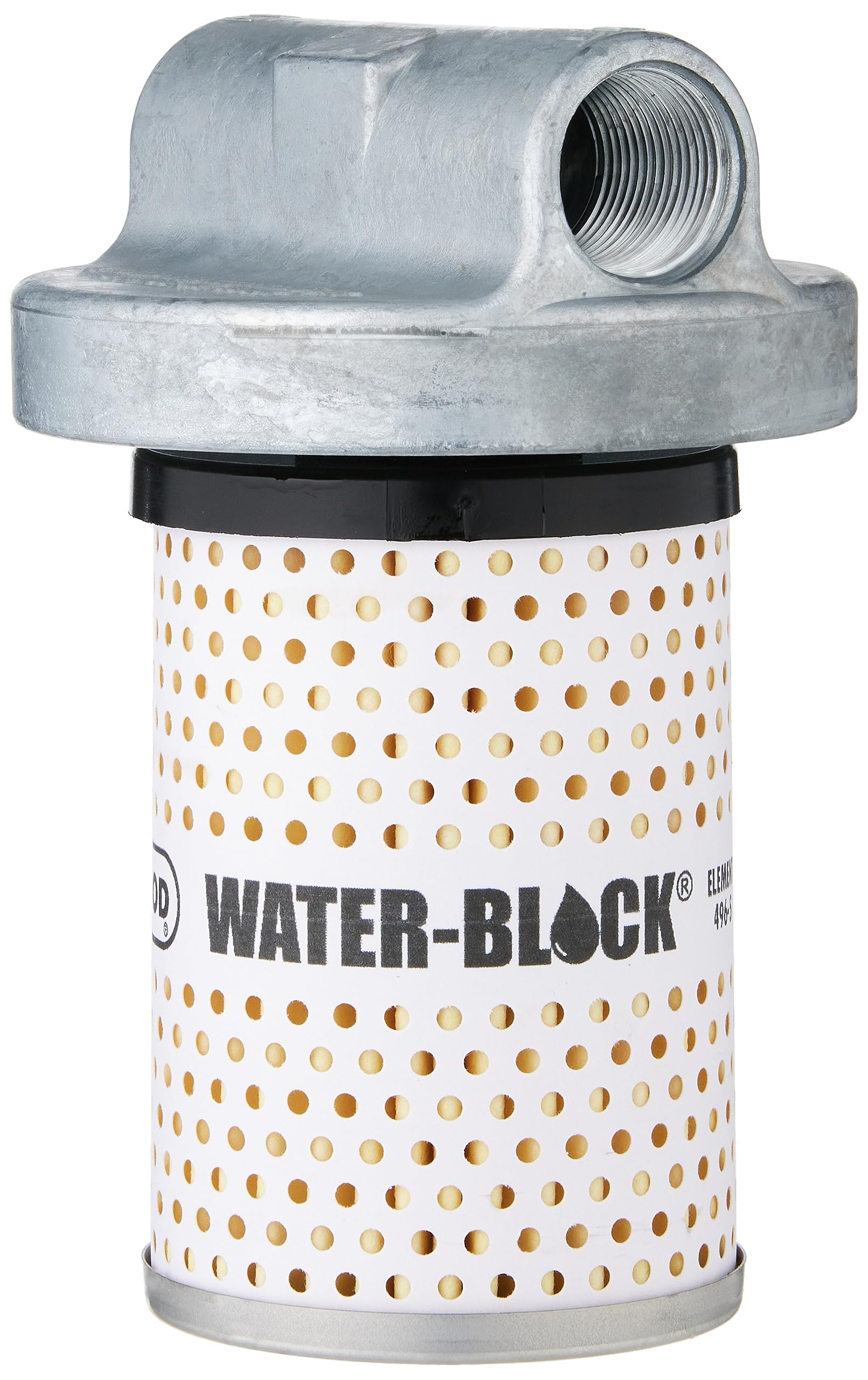 Goldenrod 496-3/4 Water-Block Fuel Tank Filter with 3/4" NPT Top Cap, Durable Design