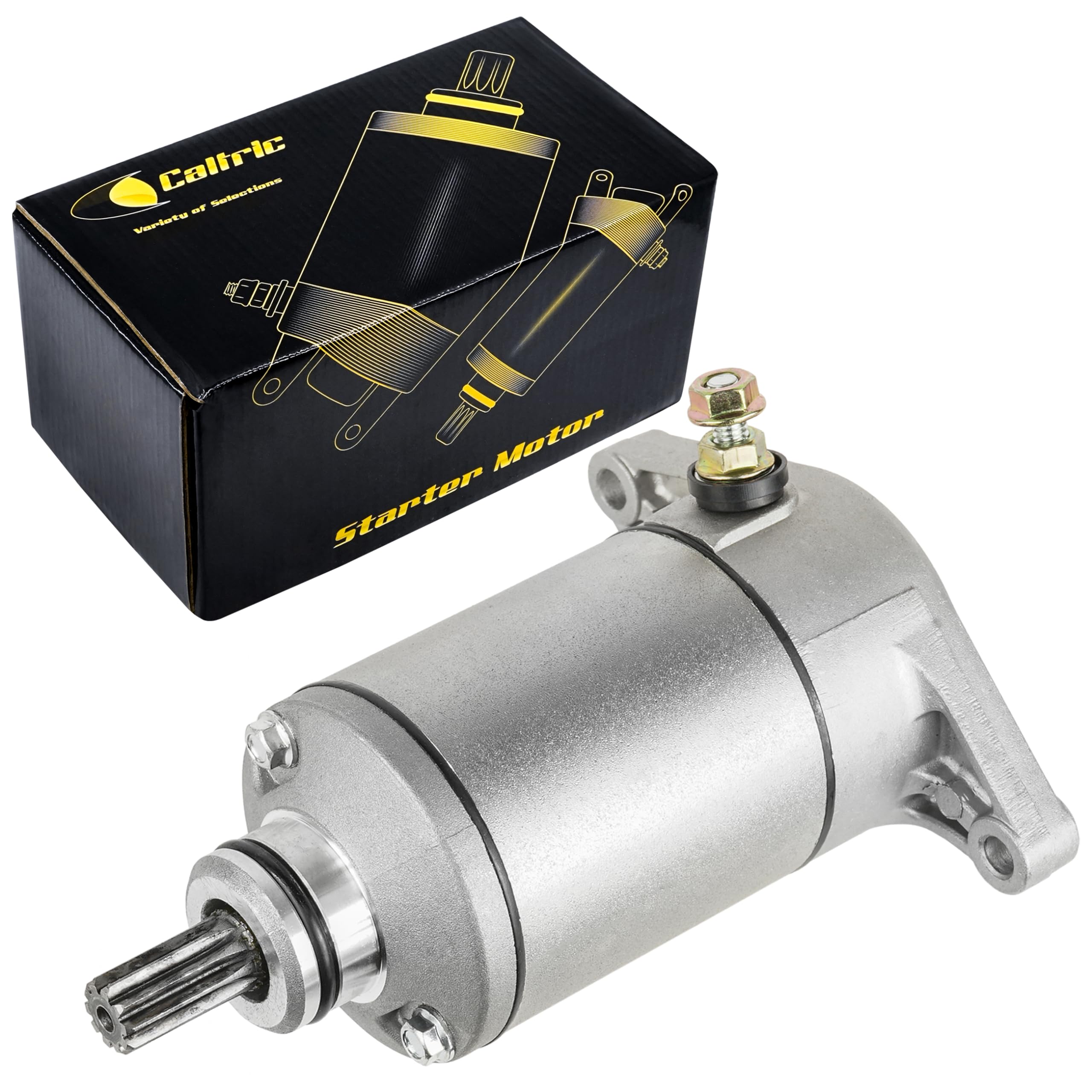 Caltric Starter Compatible With Arctic Cat 300 2X4 4X4 280Cc Arcticcat 1998-2005