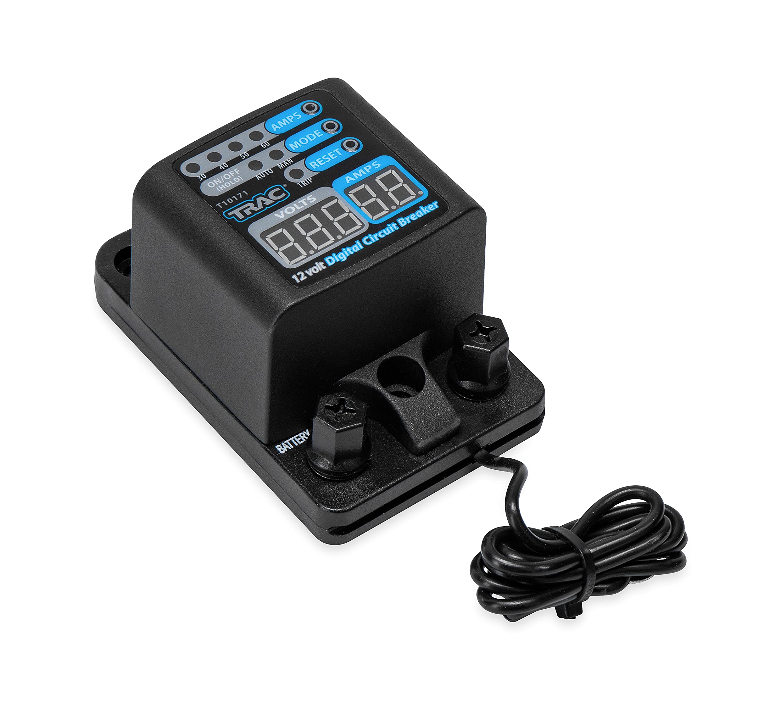 Trac Outdoors Digital Circuit Breaker 30-60 Amp, Waterproof, Model 69402 - Innovative Copper Design, No Thermal Accuracy Issues