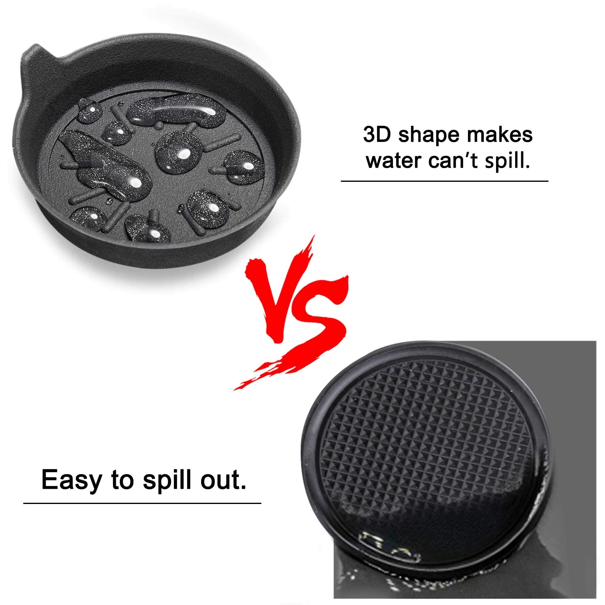 Winka Car Cup Holder Coasters, Universal Silicone Coasters For Cup Holders, Vehicle Cup Holder Coasters 4 Pcs