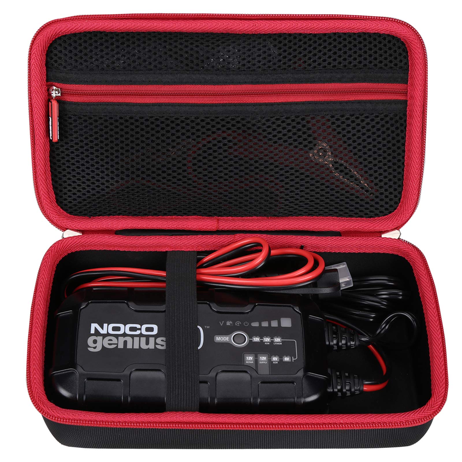Fblfobeli Hard Travel Case Compatible With Noco Genius10, 10-Amp Fully-Automatic Smart Battery Charger (Case Only)