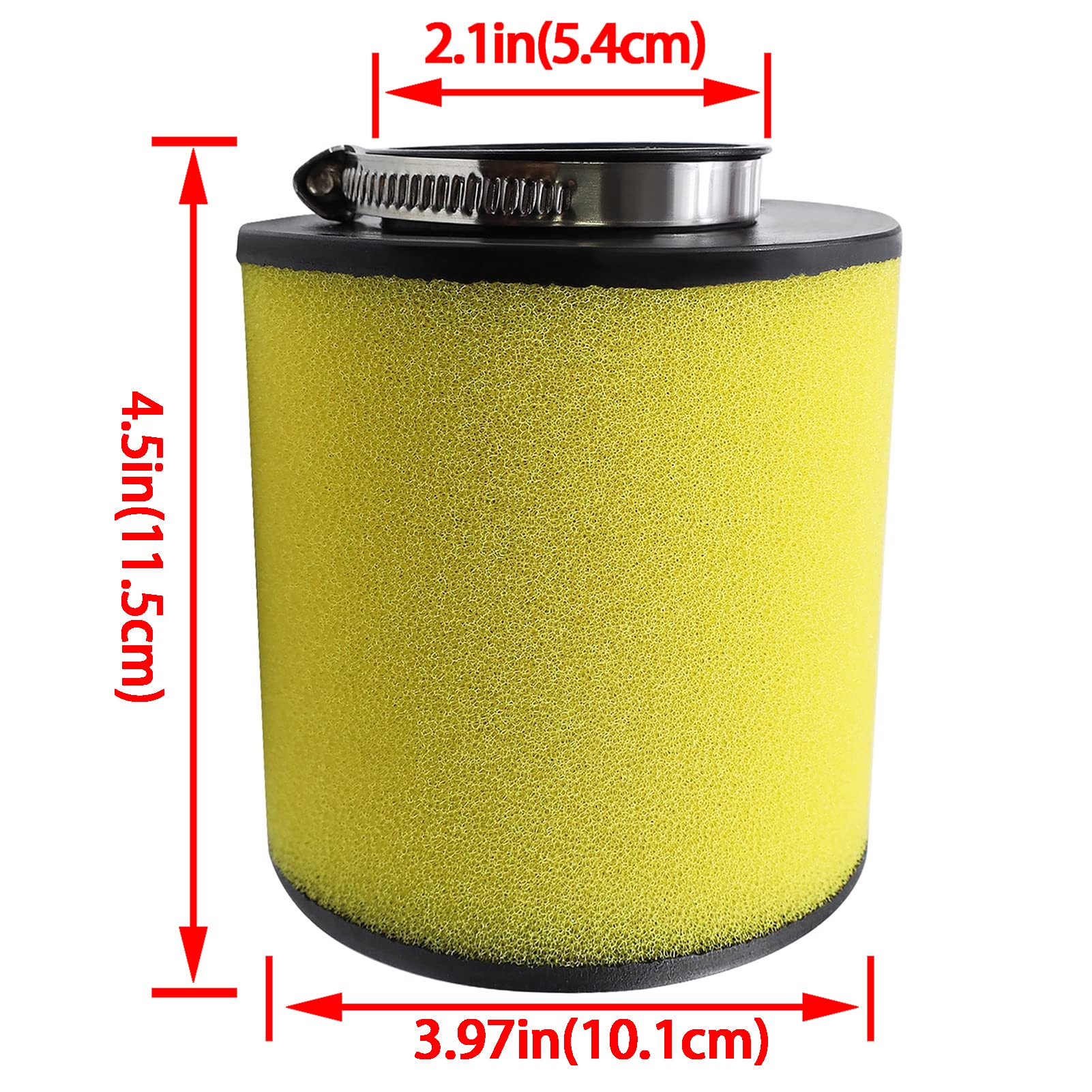 Air Filter 17254-HM8-000 Replacement for Honda Sportrax TRX250EX TRX250X Recon 250 TRX250 TRX250TM TRX250TE 2x4 1997 1998 1999 2