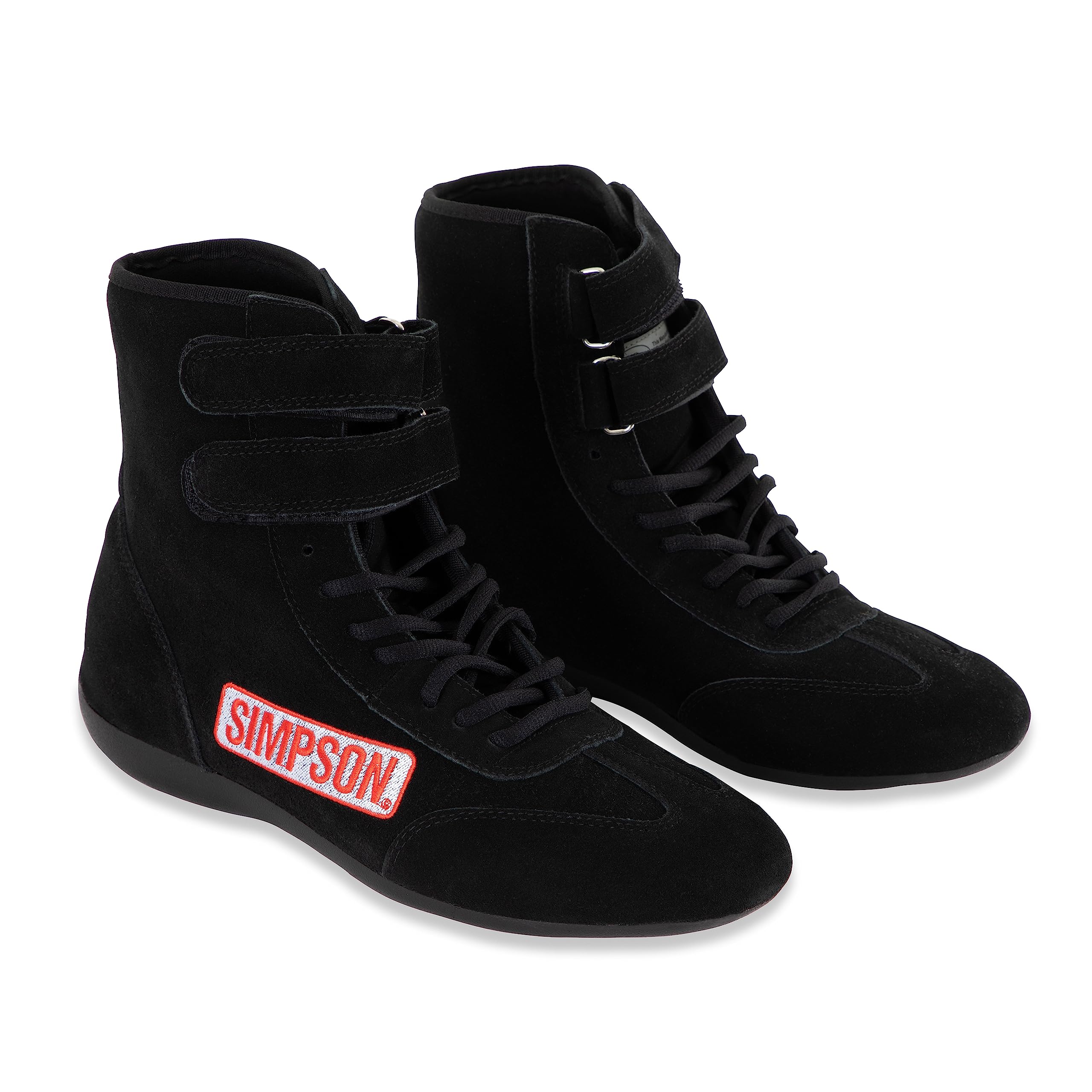Simpson mens High-top automotive racing apparel, Black, 10 US